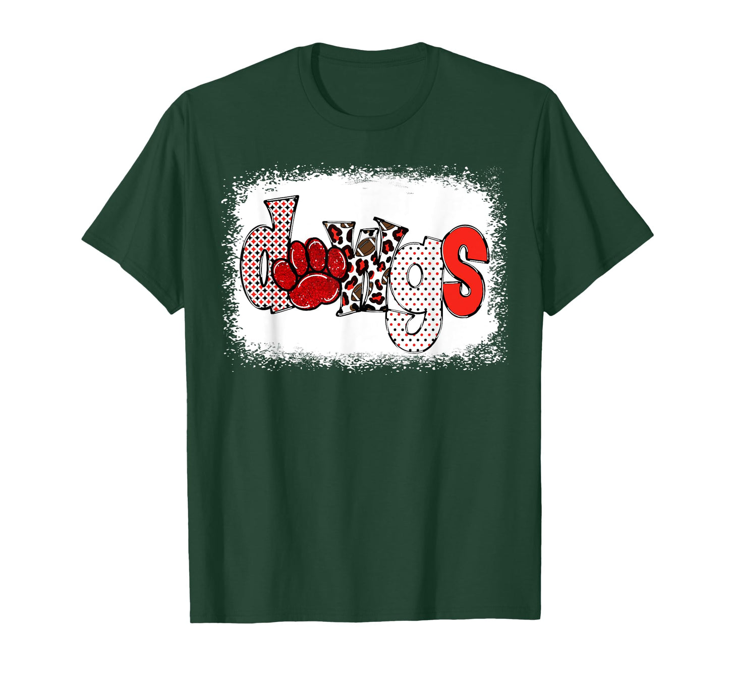 Funny Bulldog School Spirit Team Go Dawgs Back To School T-Shirt for Men Women Kids