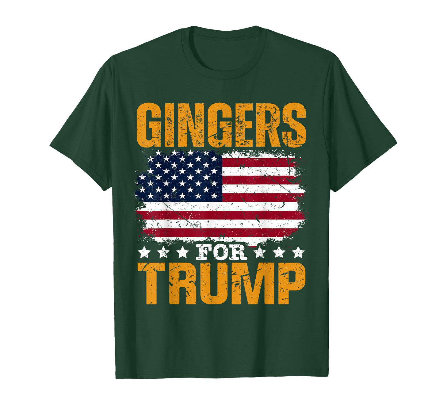 Gingers for Trump Patriotic T-Shirt