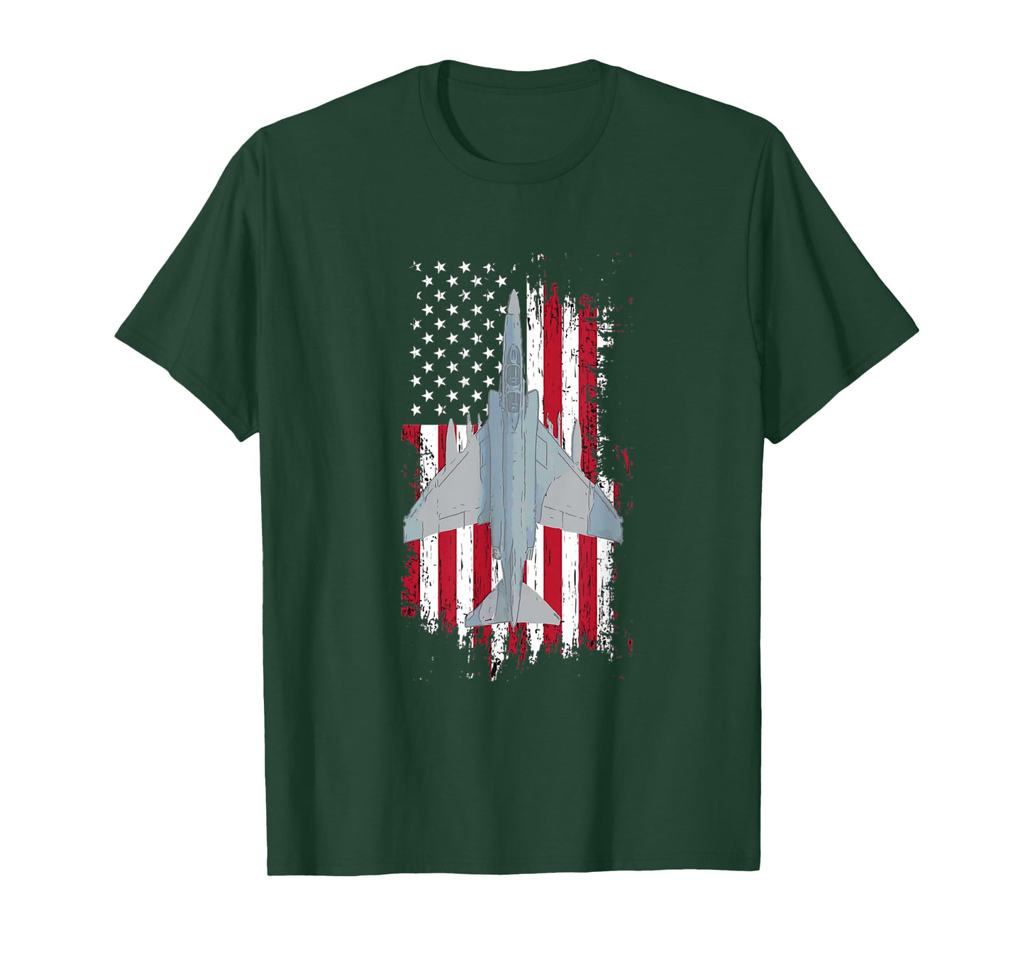 F-4 Phantom American Flag Military Aviation Shirt Women Men T-Shirt