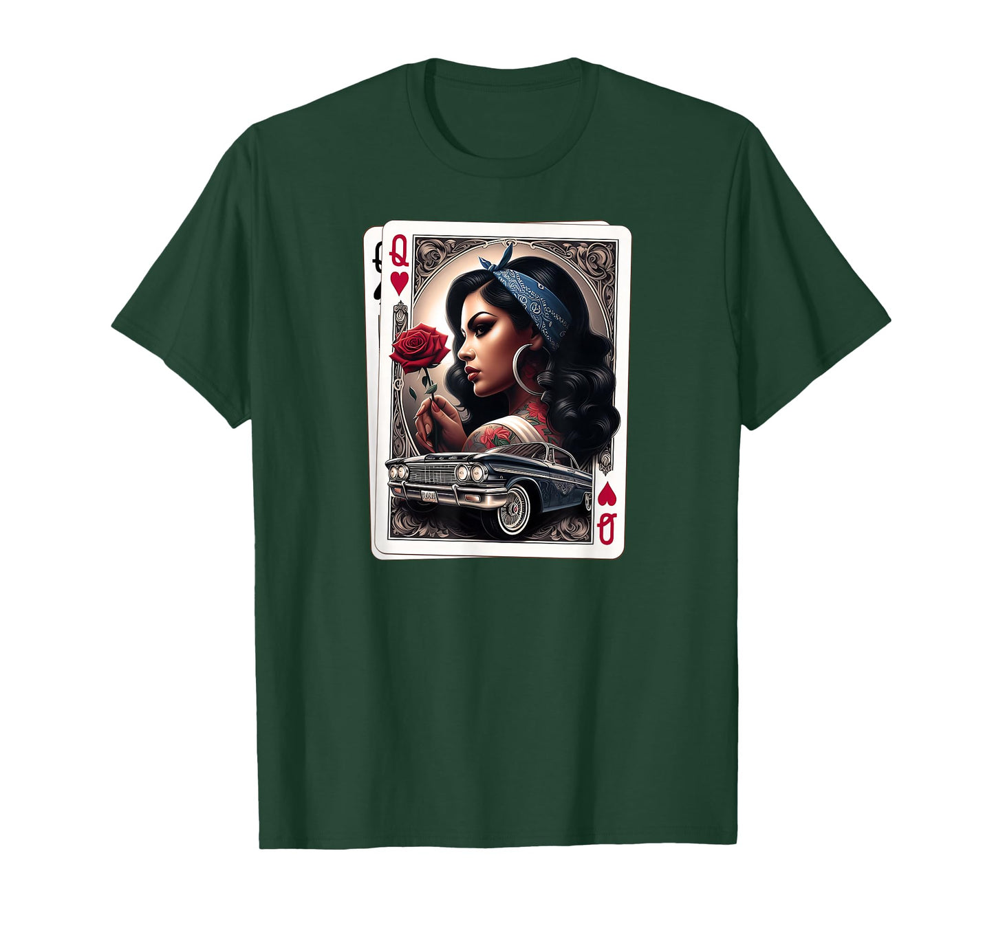 Lowrider Chicana Chicano Shirt Retro Low Rider Chicano Art T-Shirt