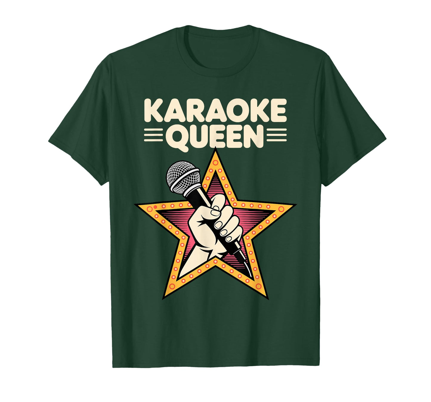Cool Karaoke Art For Women Girls Singing Music Karaoke Lover T-Shirt