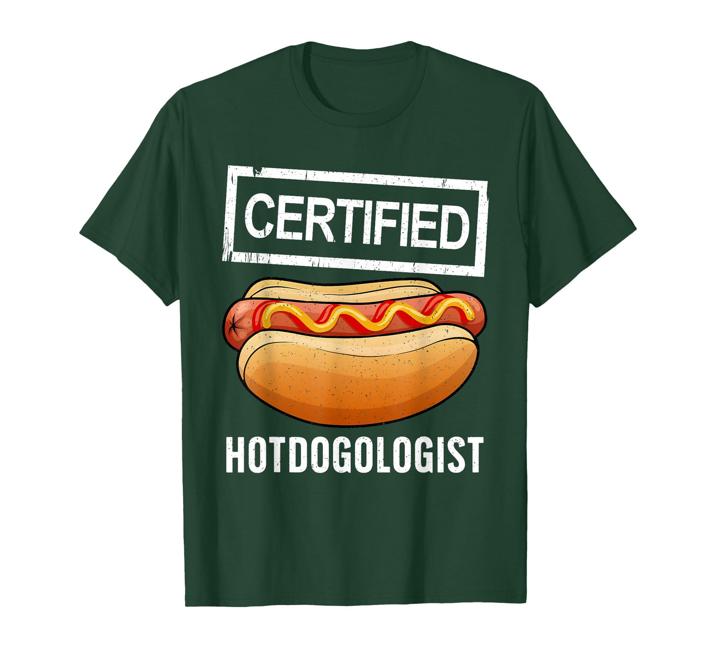 Cool Hotdog Outfit for Men Women Adult Hotdog Hot Dog Lover T-Shirt