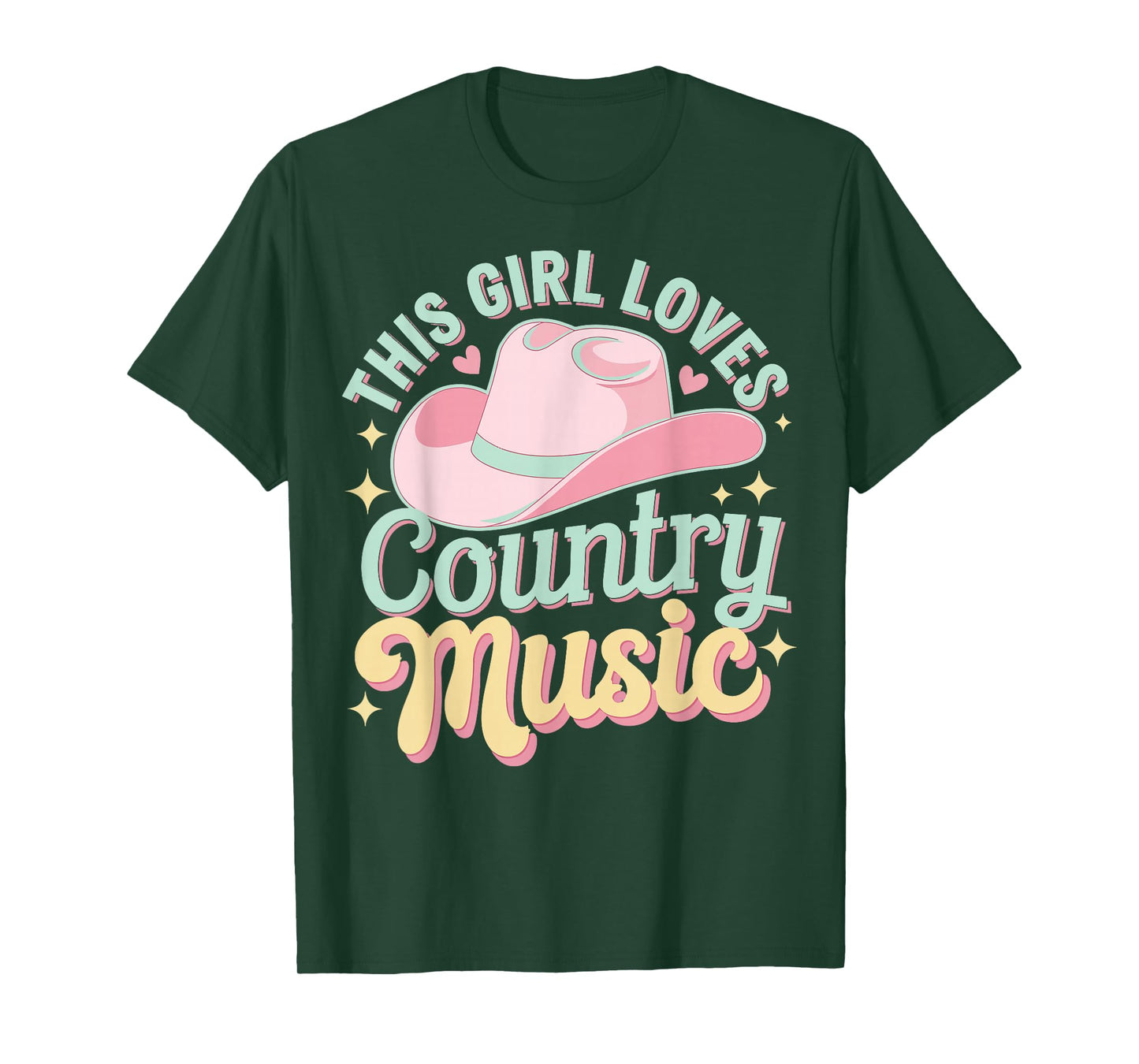 This Girl Loves Country Music T-Shirt