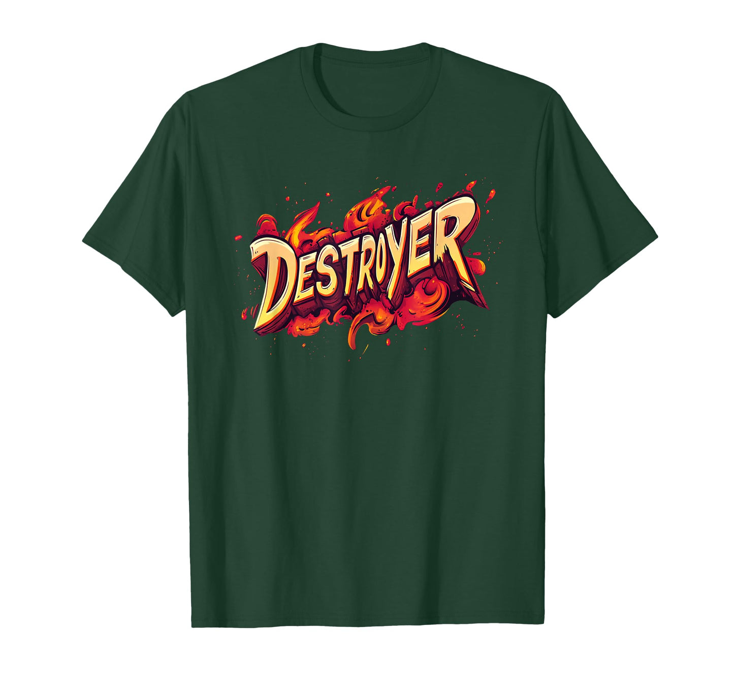 Cool Destroyer Statement for Boys and Girls T-Shirt