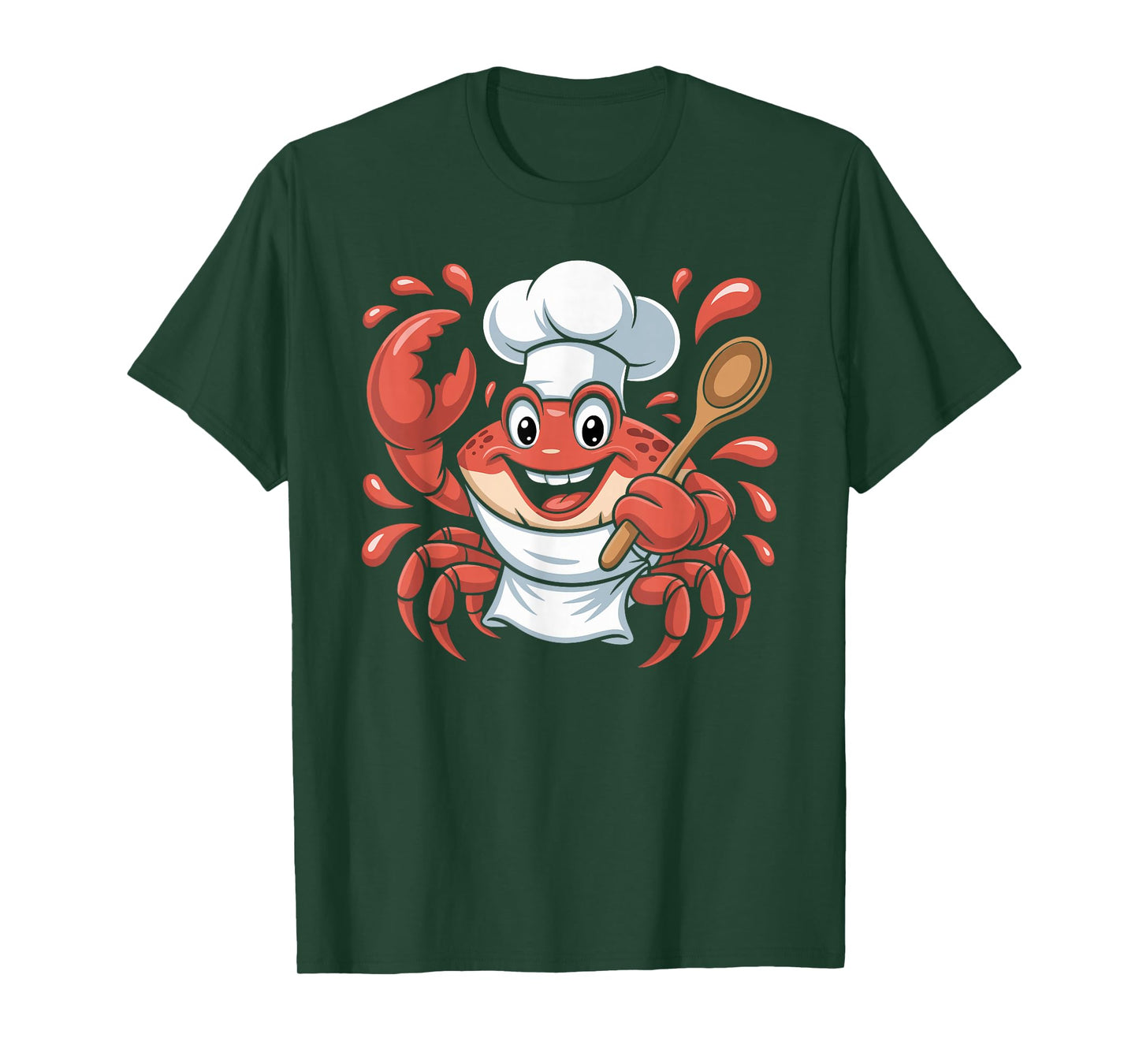 Chef Job Cook Seafood Lover Crab Fun T-Shirt