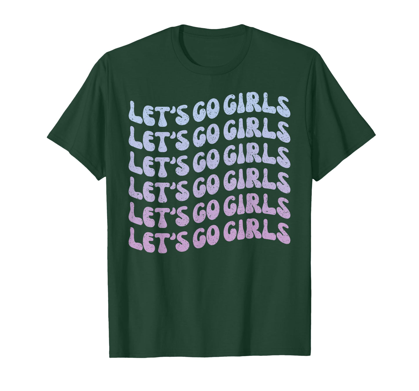 Man I Feel Like a Bride & Lets Go Girls Bachelorette Party T-Shirt