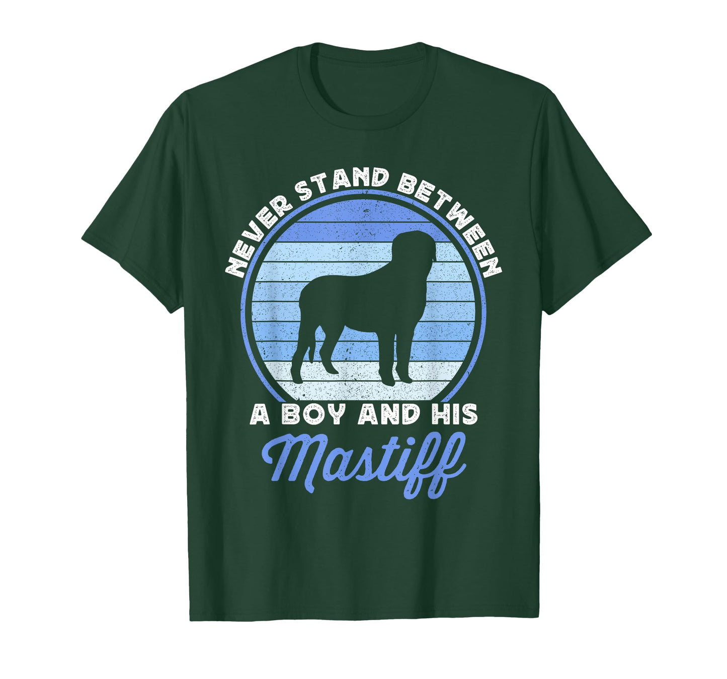 Boys English Mastiff For Kids Boy Mastiffs Dog Lover Funny T-Shirt