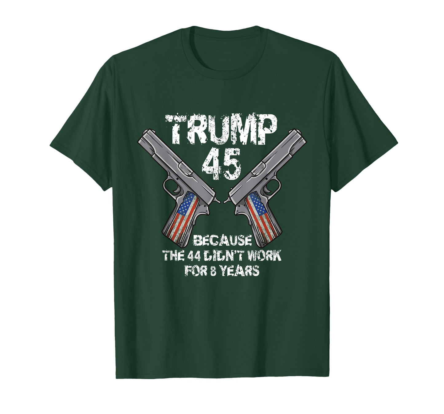 Trump 45 Because the 44 Didnt Work Election 2020 Pro Trump T-Shirt