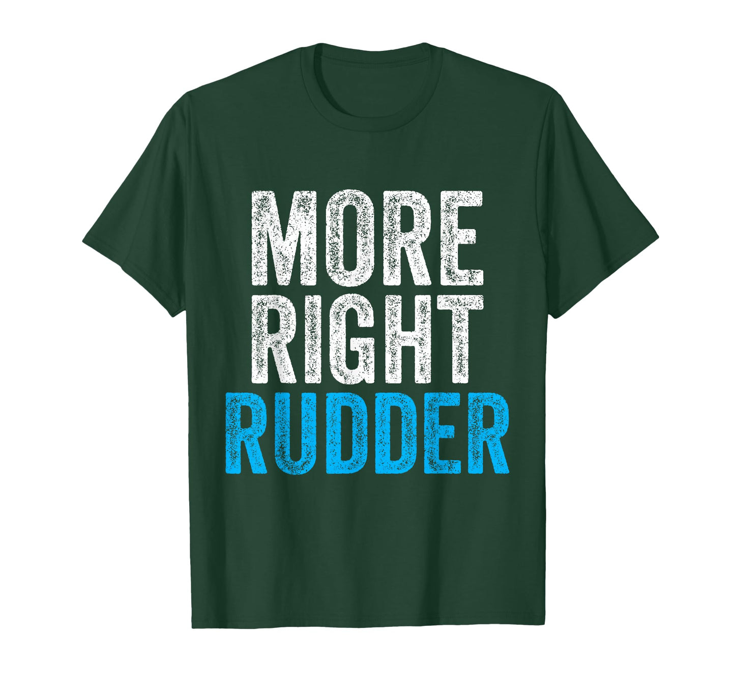 Funny CFI Flight Instructor Quote More Right Rudder T-Shirt