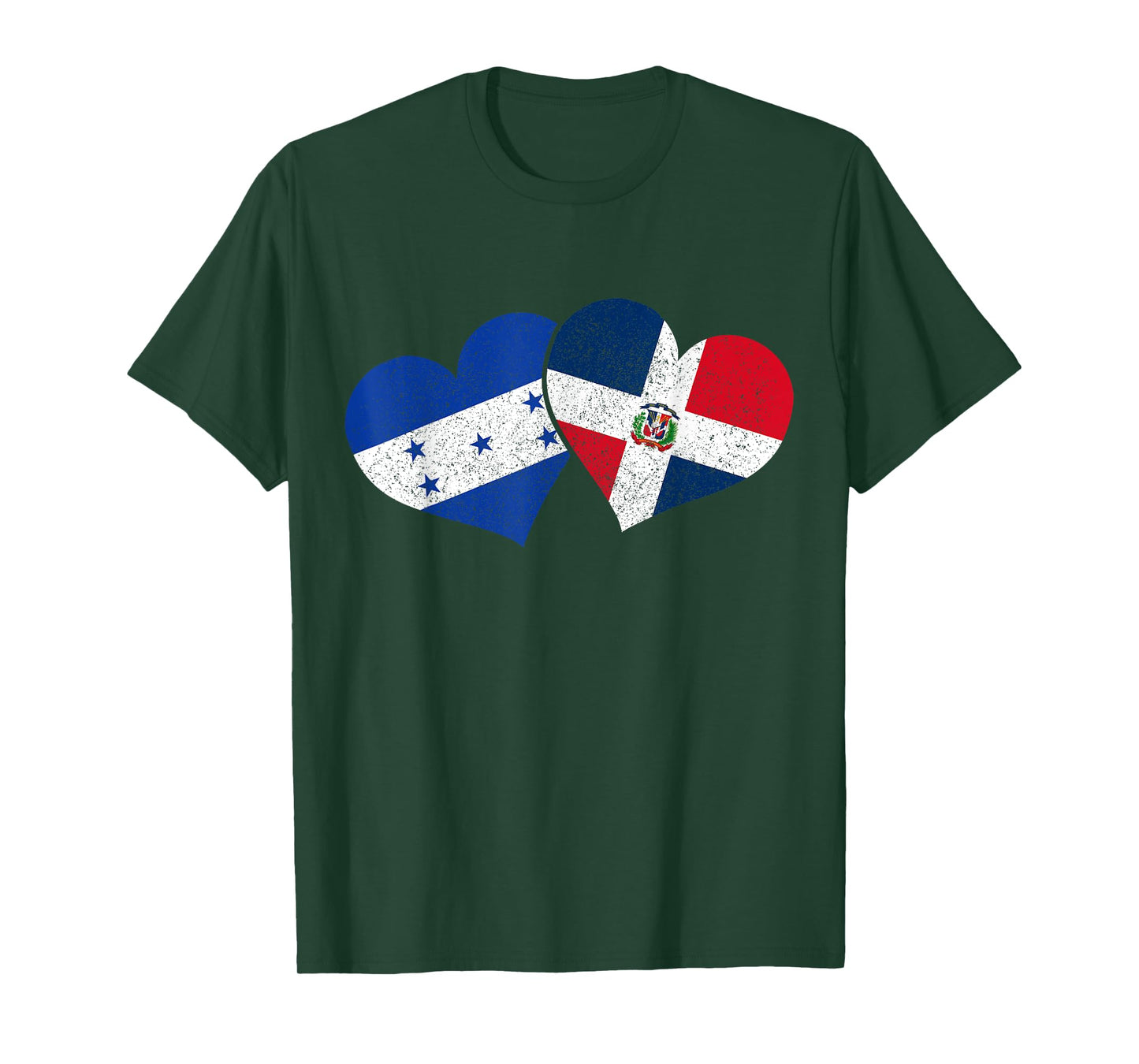 Honduras Dominican Republic Honduran Flag Pride Heritage T-Shirt