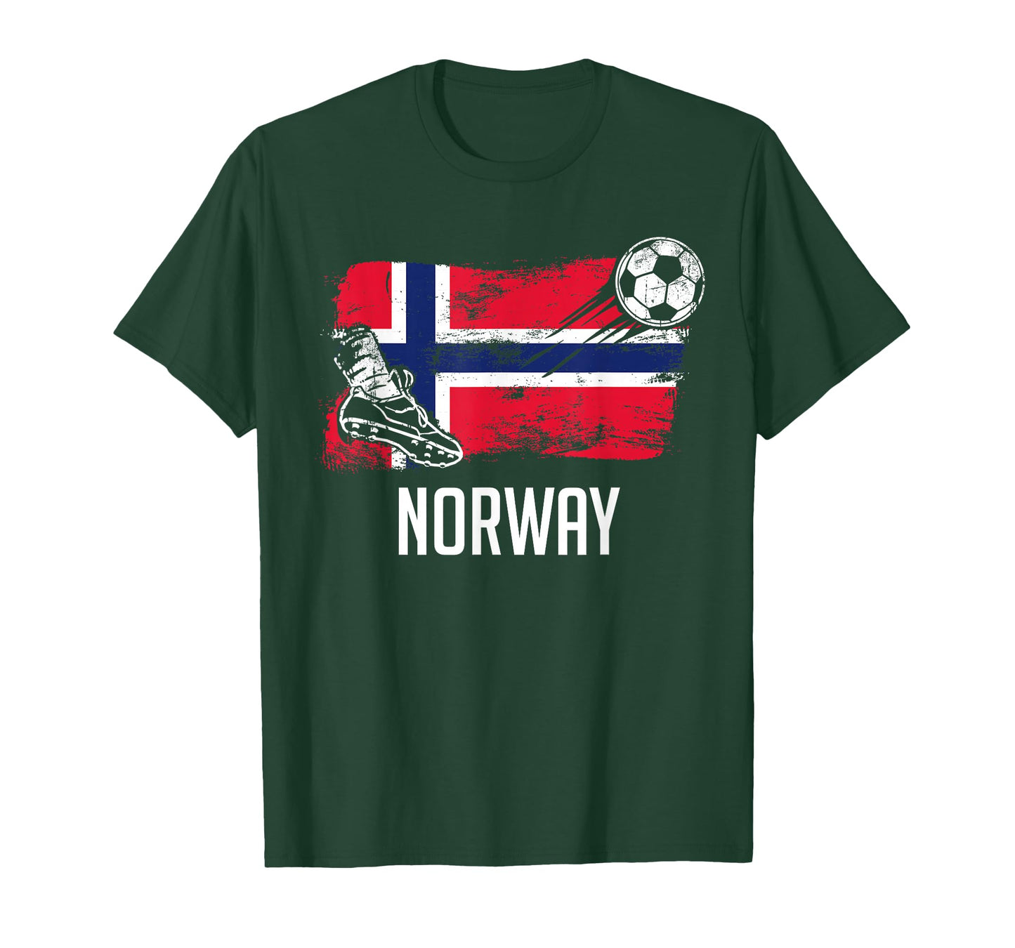 Norway Flag Jersey Norwegian Soccer Team Norwegian T-Shirt