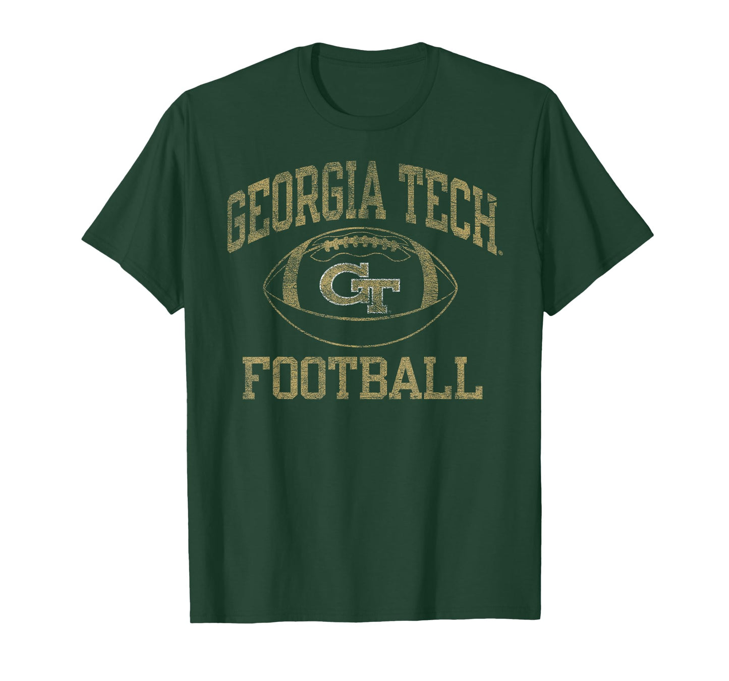 Georgia Tech Yellow Jackets Football Intensity Navy T-Shirt