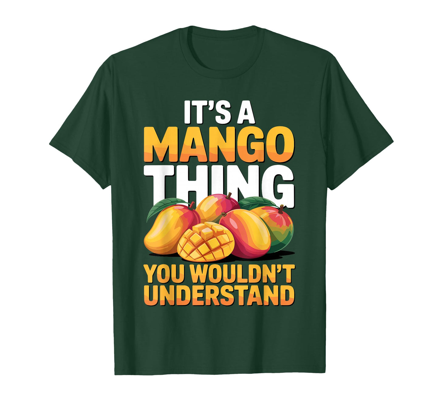 Best Mango Costume for Men Women Kids Fruit Mango Lover T-Shirt