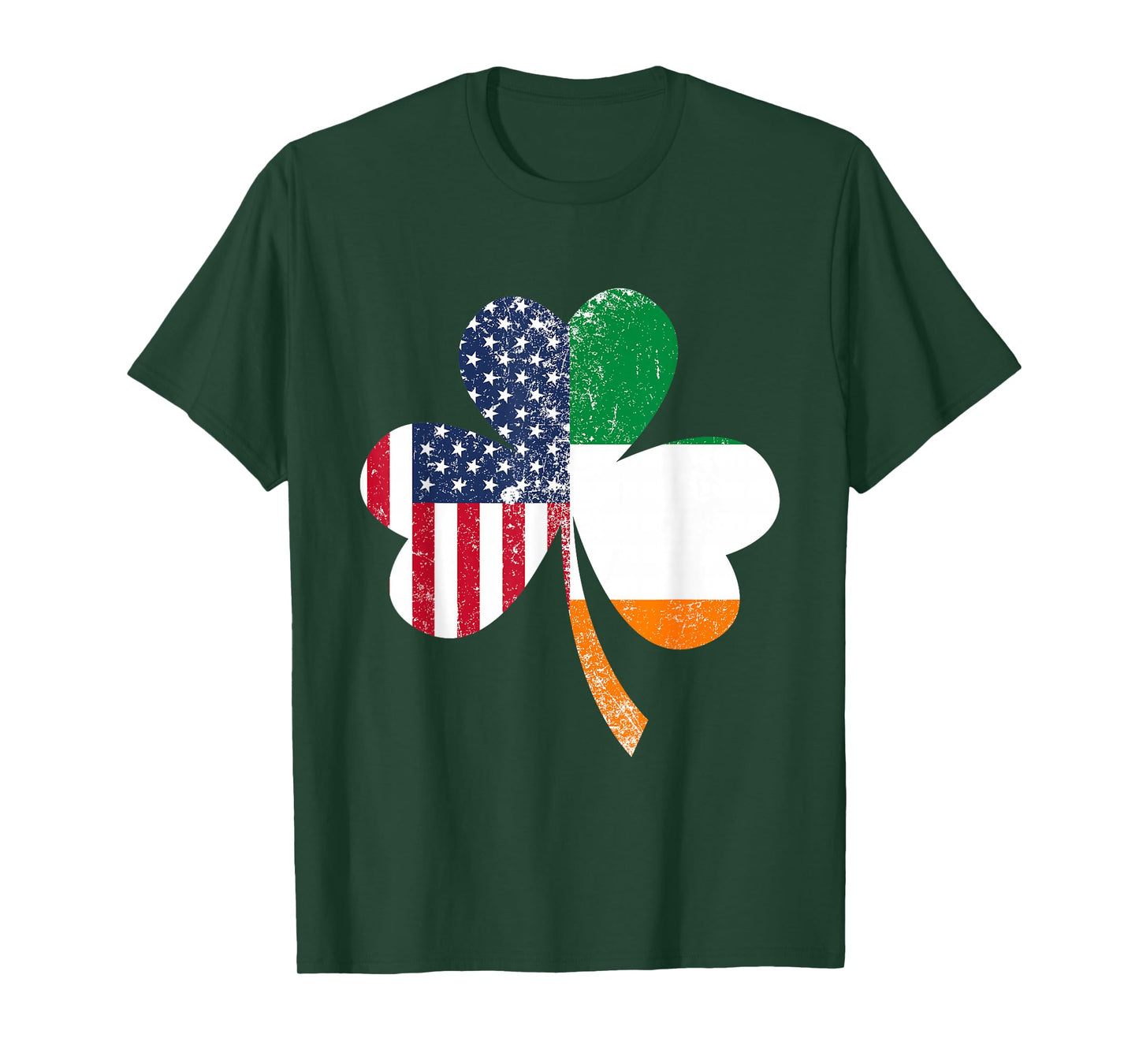 USA Flag US Irish Flag Gifts Ireland T-Shirt