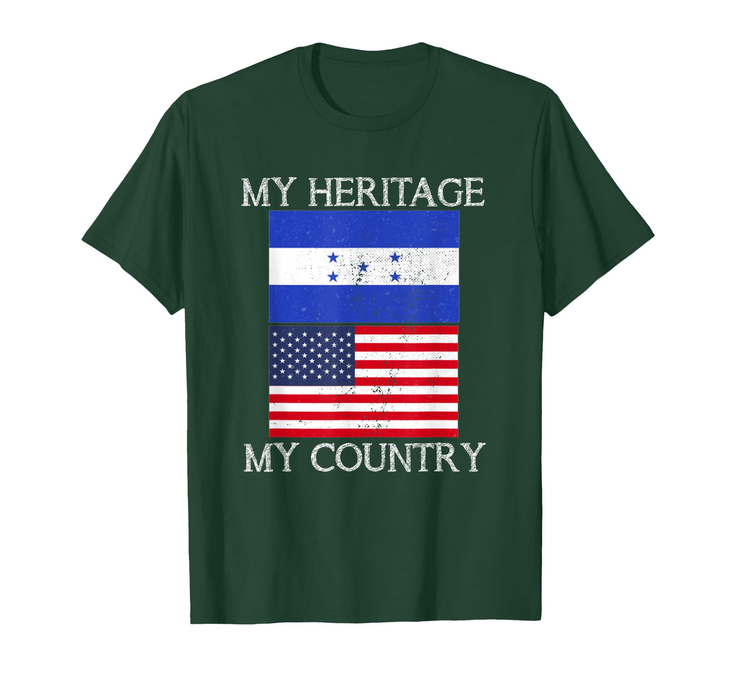My Heritage My Country Honduran American Tee T-Shirt