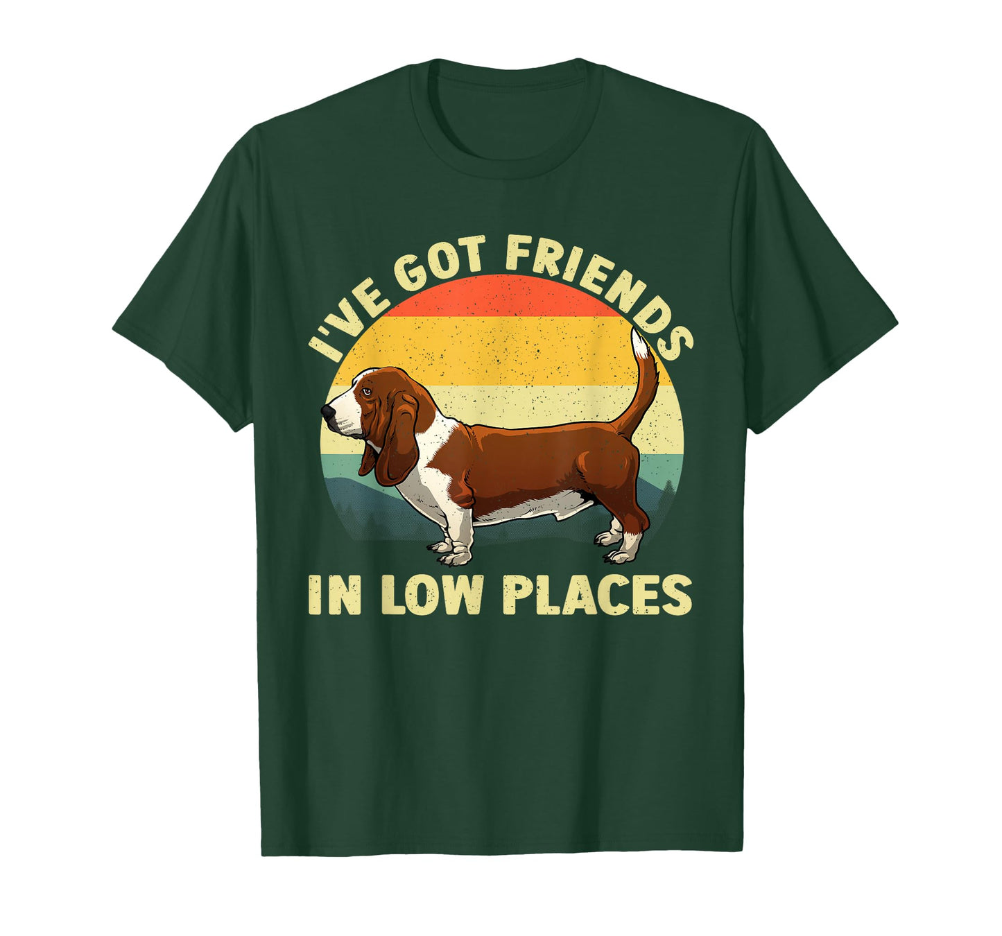 Best Basset Hound Design for Men Women Basset Hound Lover T-Shirt