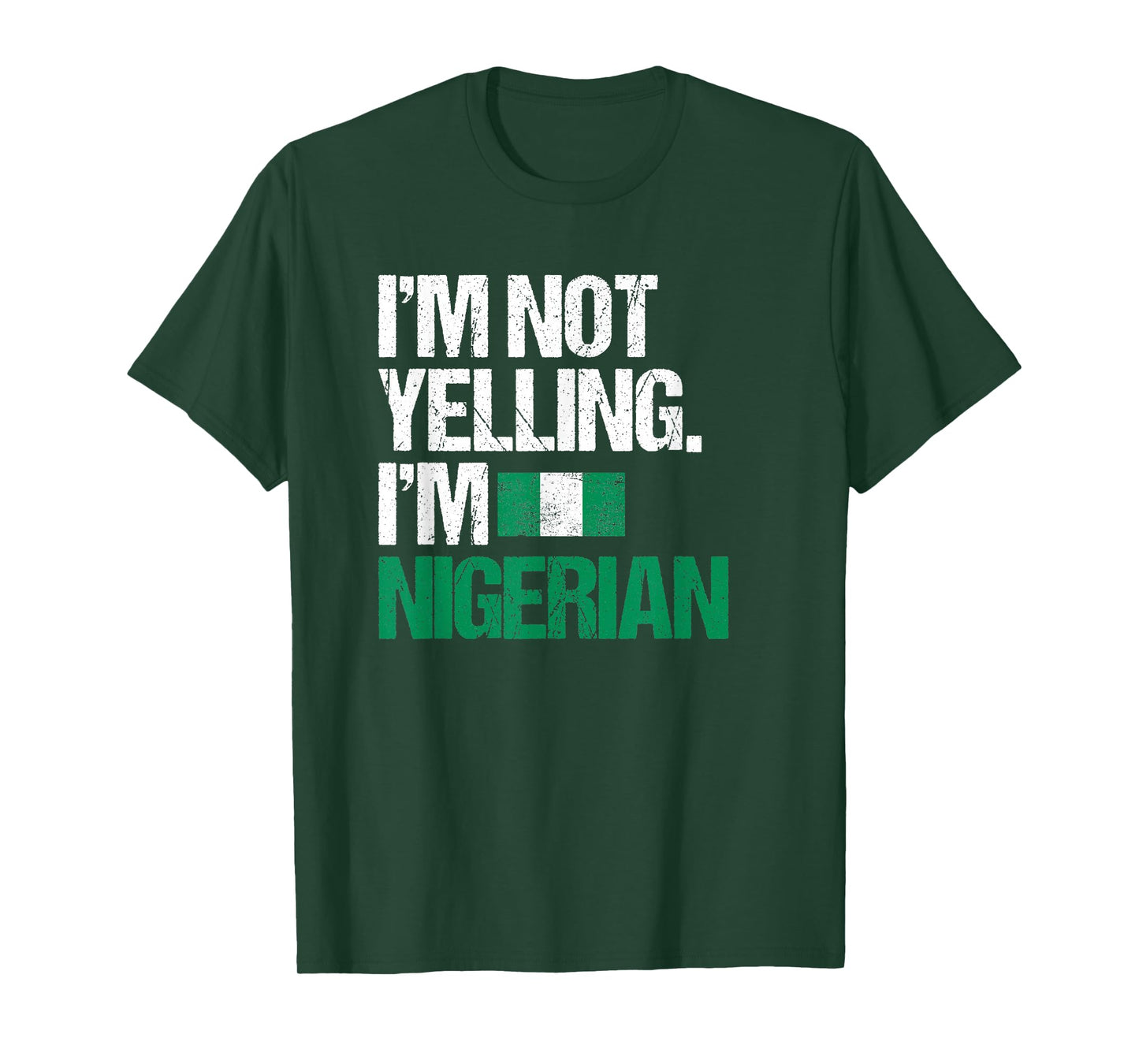 I'm Not Yelling Im Nigerian T-Shirt T-Shirt