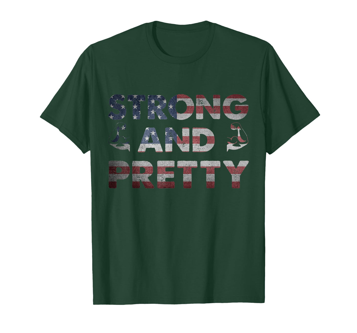Workout Quote Old Man Lifting Weight Strong And Pretty T-Shirt