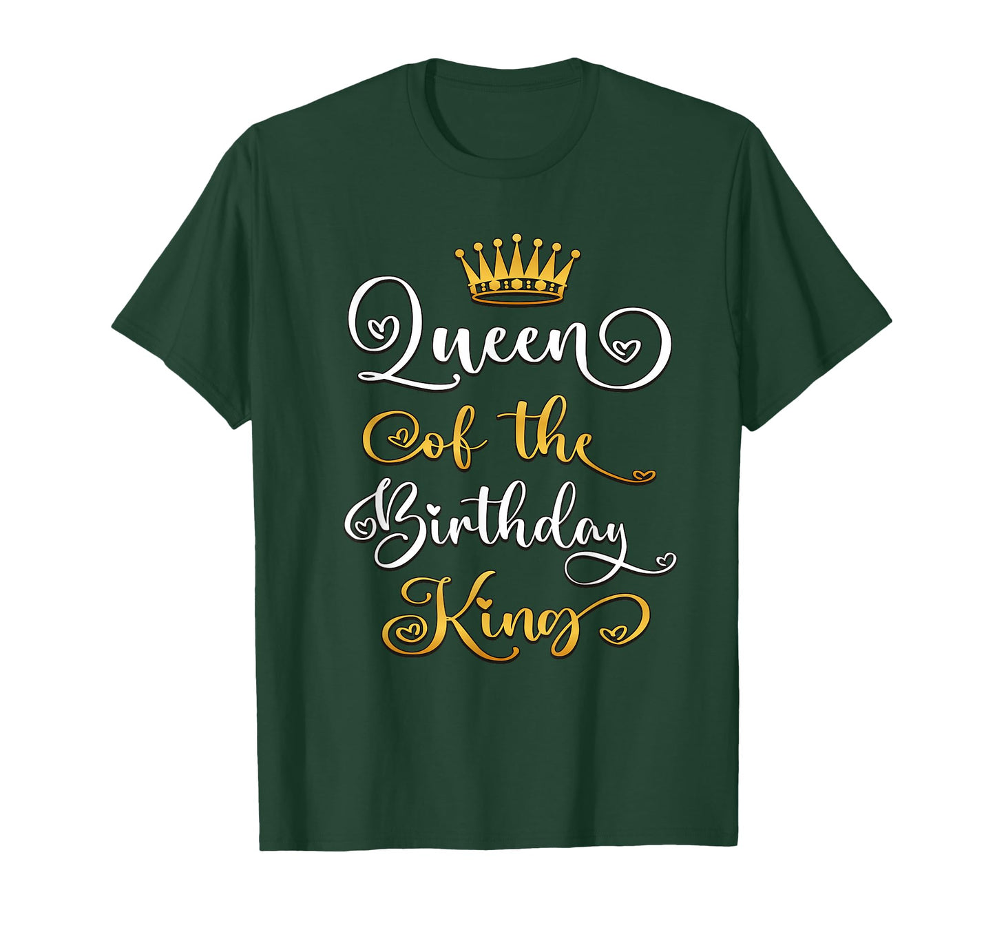 Queen of The Birthday King Bday Party T-Shirt