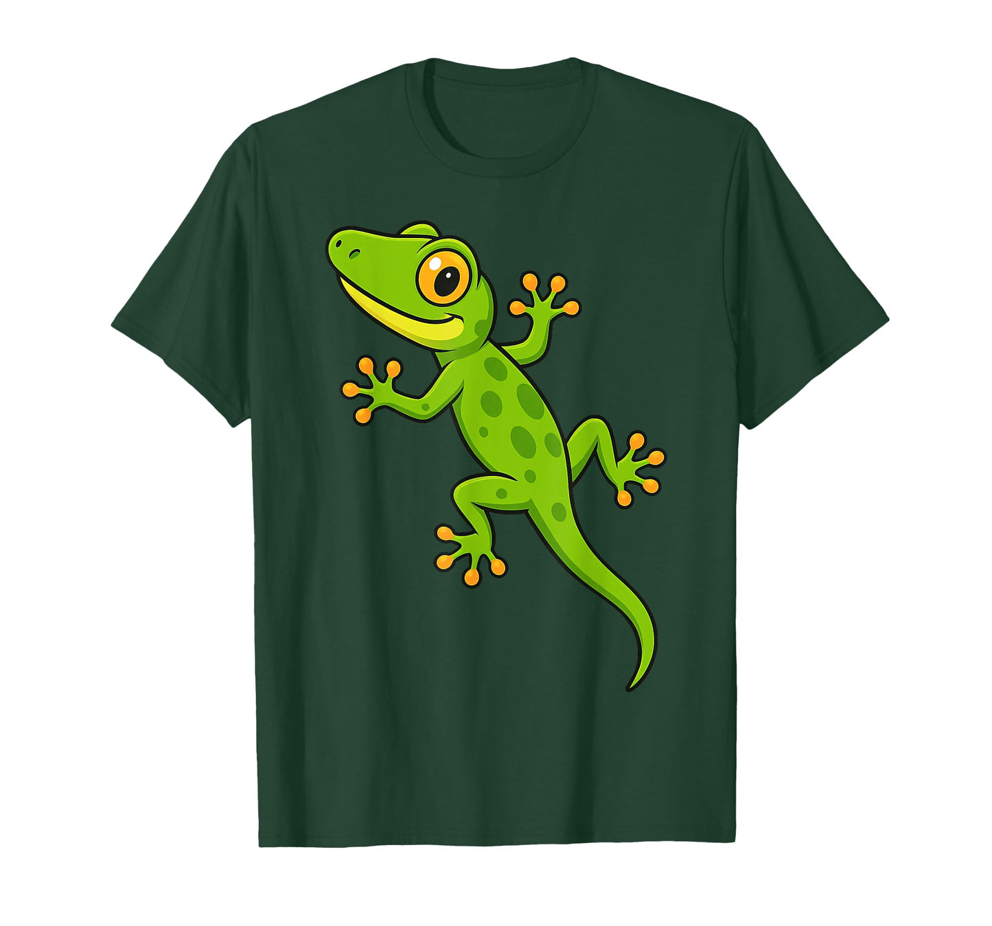 Funny Gecko Lizard Animal Lover Boys Girls Kids T-Shirt