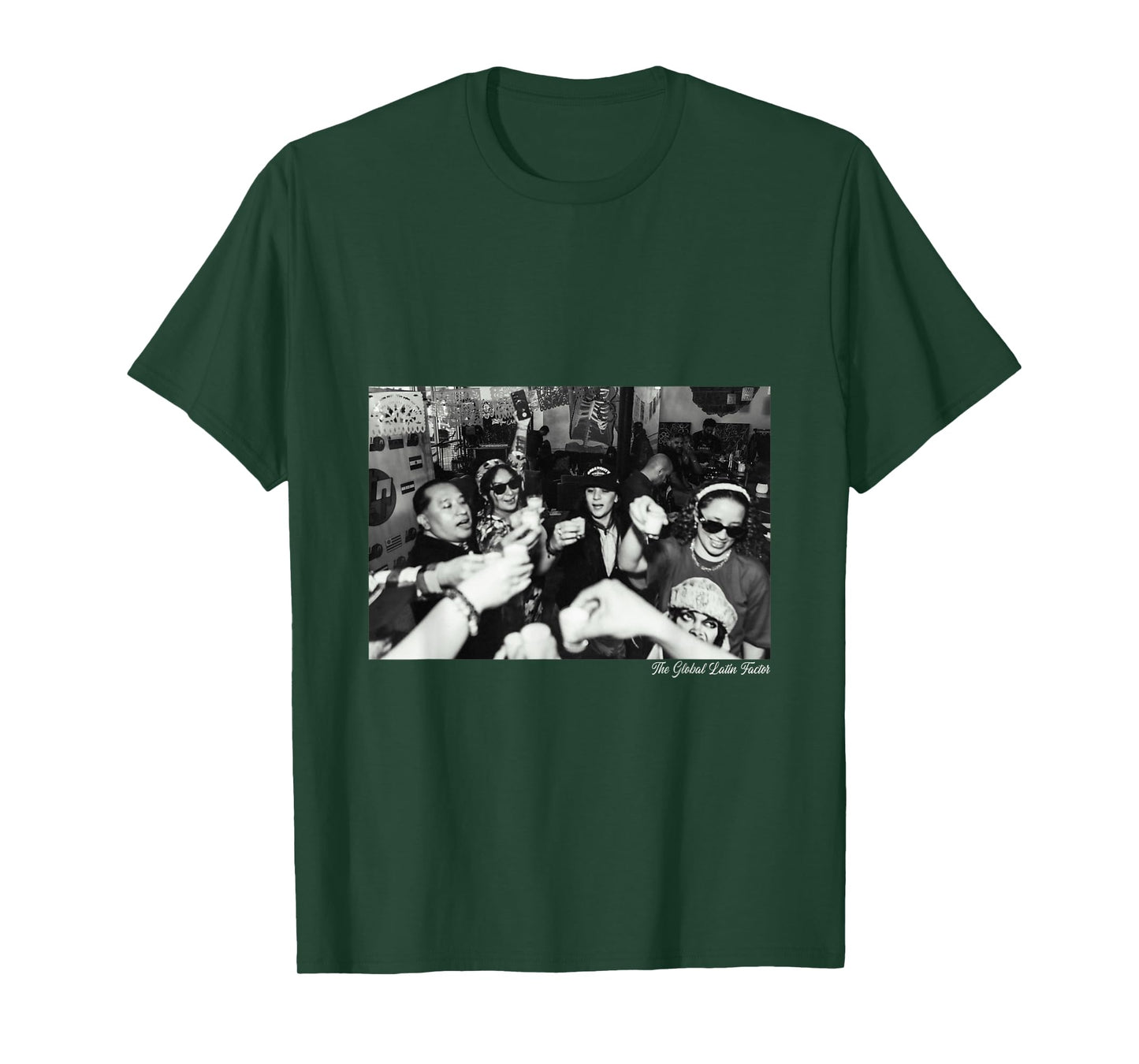 The Global Latin Factor Party Dark T-Shirt