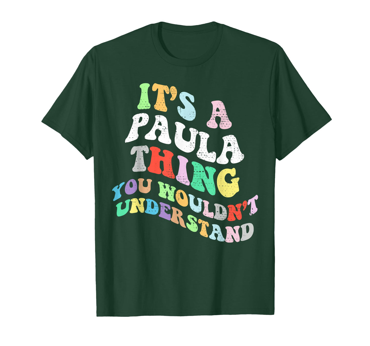 Retro Groovy Its a Paula Thing You Wouldnt Understand T-Shirt