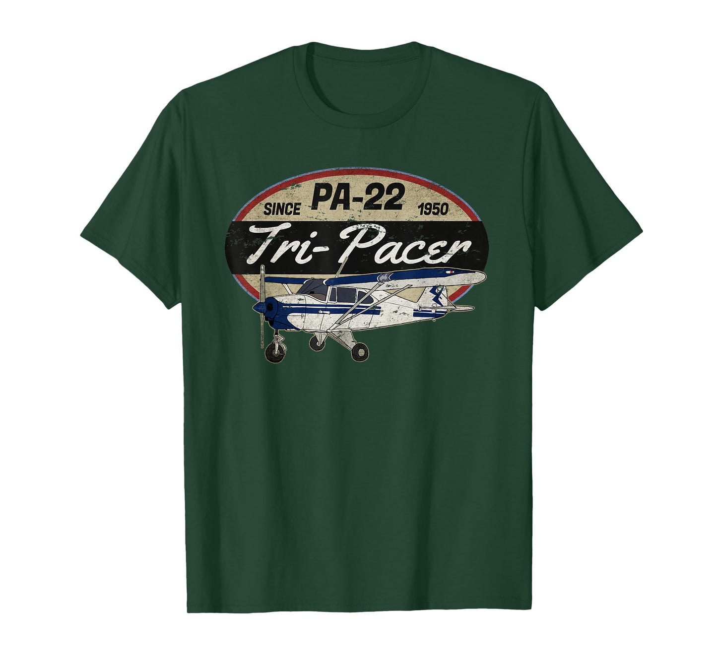 PA-22 Tri-Pacer Since 1950 Airplane Pilot Vintage Retro T-Shirt