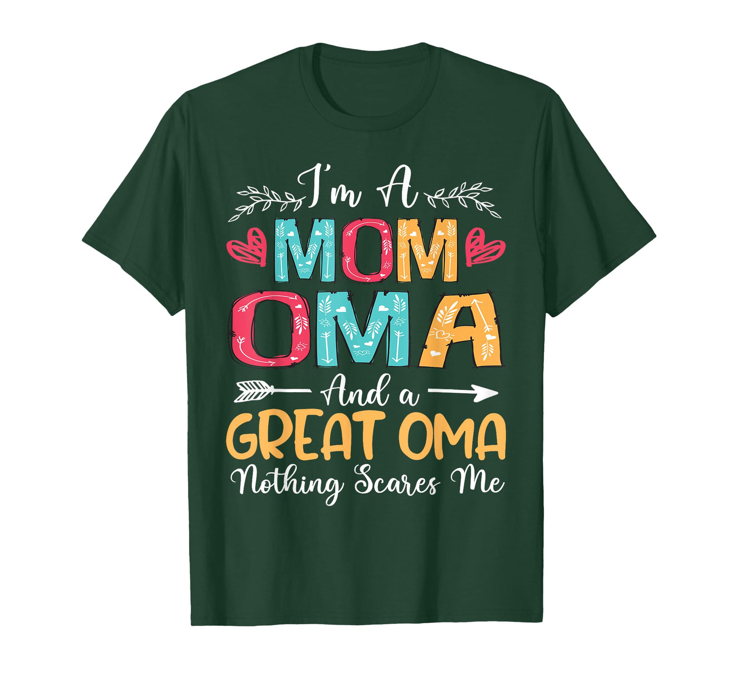 I'm A Mom Oma Great Oma Happy Mother's Day 2025 T-Shirt
