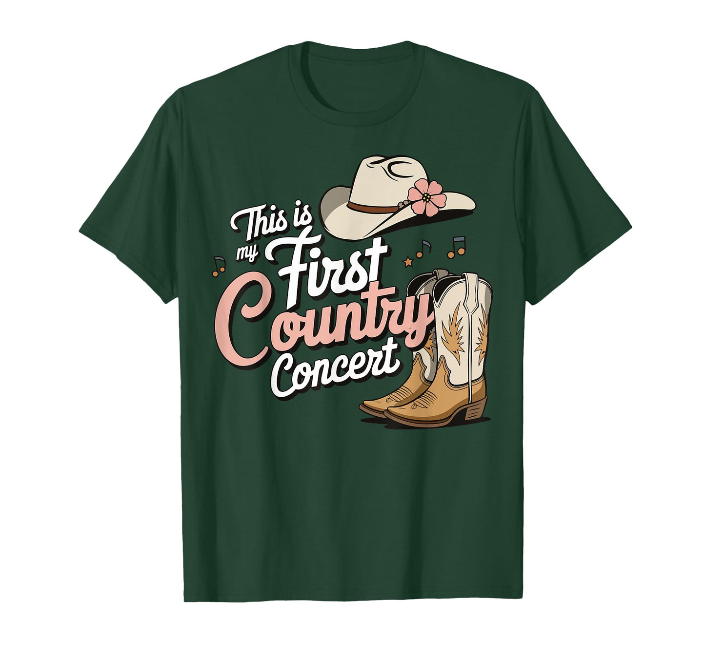 This Is My First Country Concert T-Shirt
