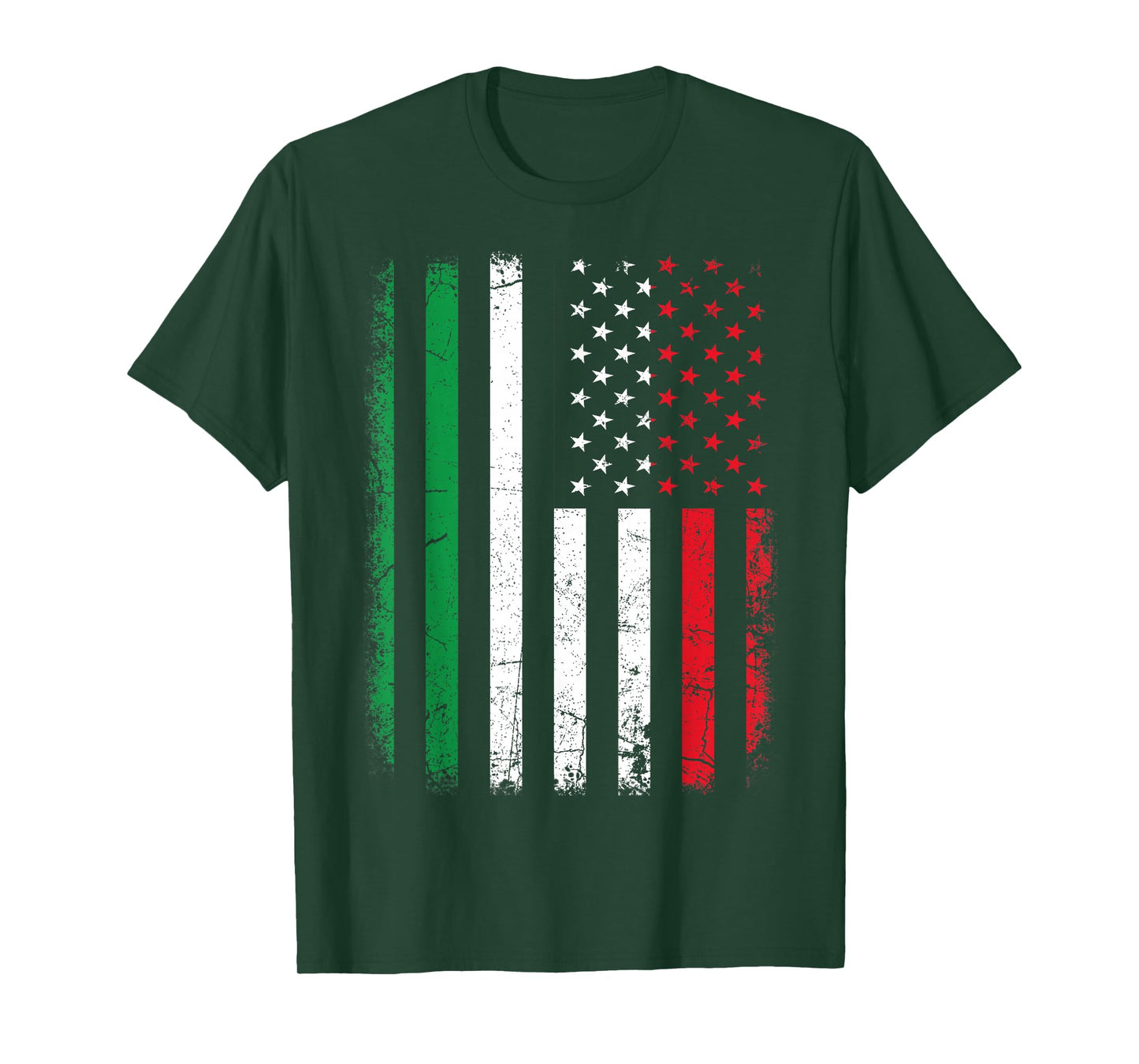 Italian American Flag Italy America Pride Heritage T-Shirt