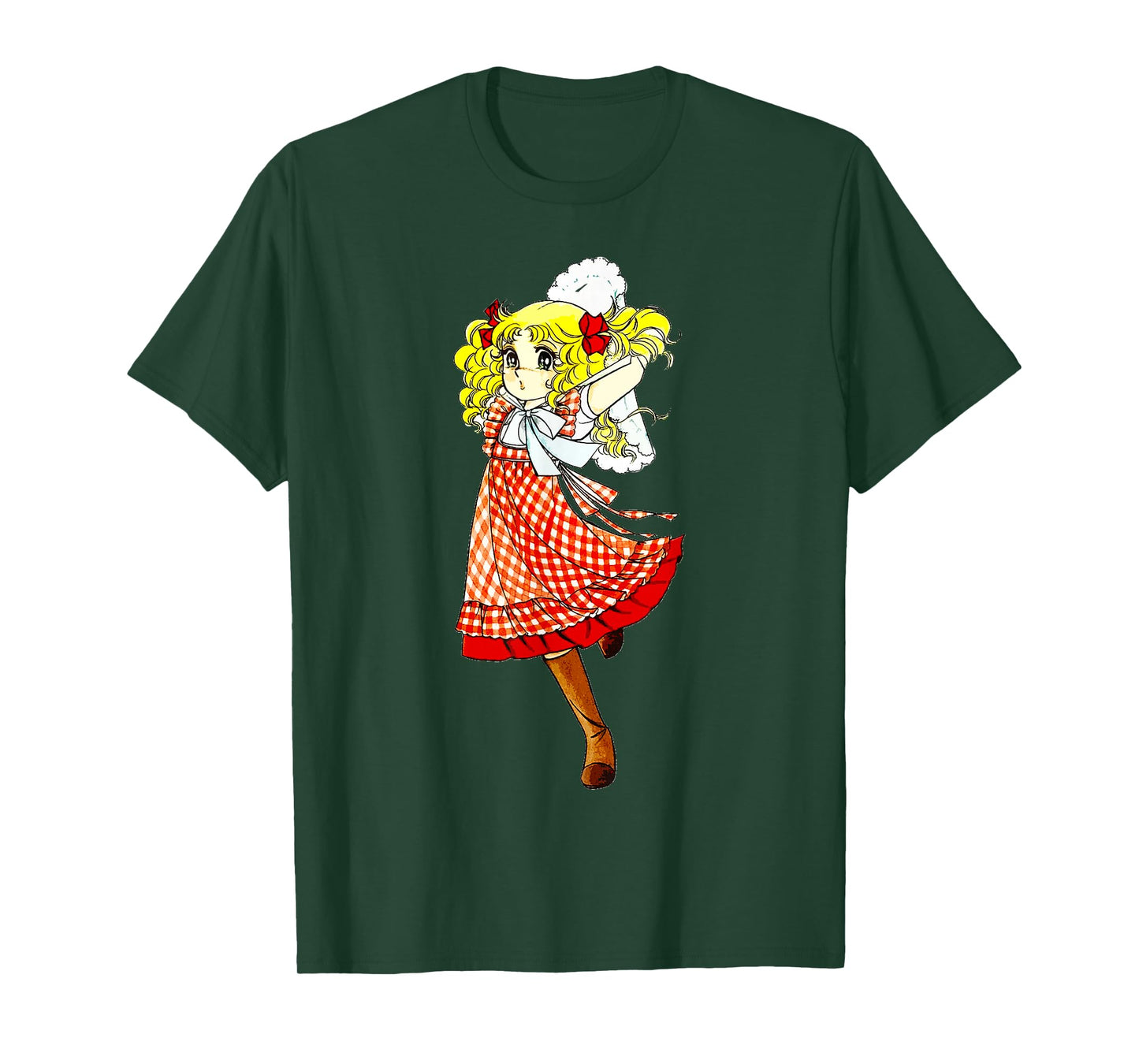 Cartoon Japanese 80s Retro Candy Candy Vintage Anime Manga T-Shirt
