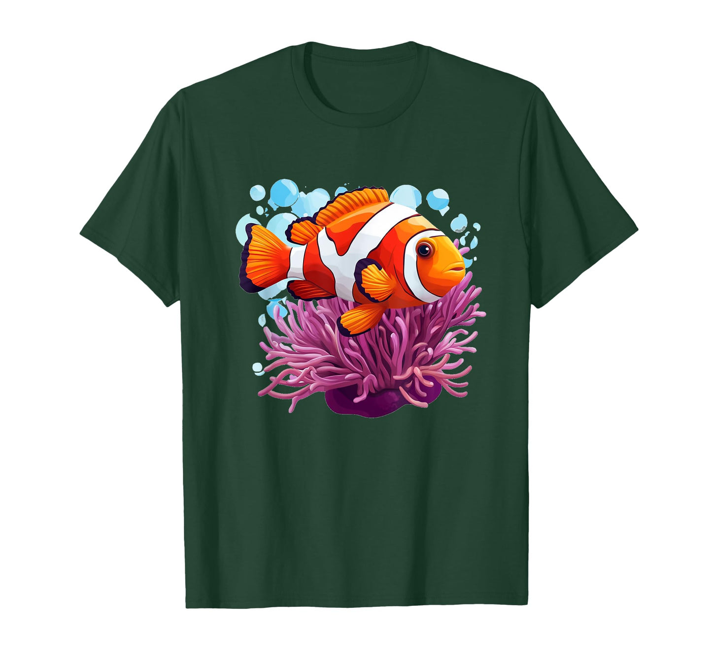 Dancing Clownfish in the Sea Anemone T-Shirt