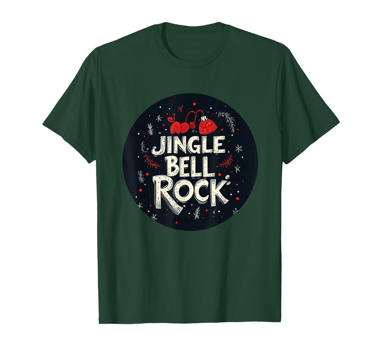 Pretty Jingle Bell Rock Outfit for Boys and Girls T-Shirt