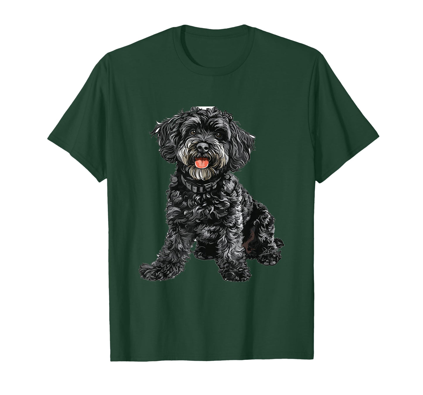 Schnoodle Snoodle Dog Breed Pet Cute Graphic T-Shirt