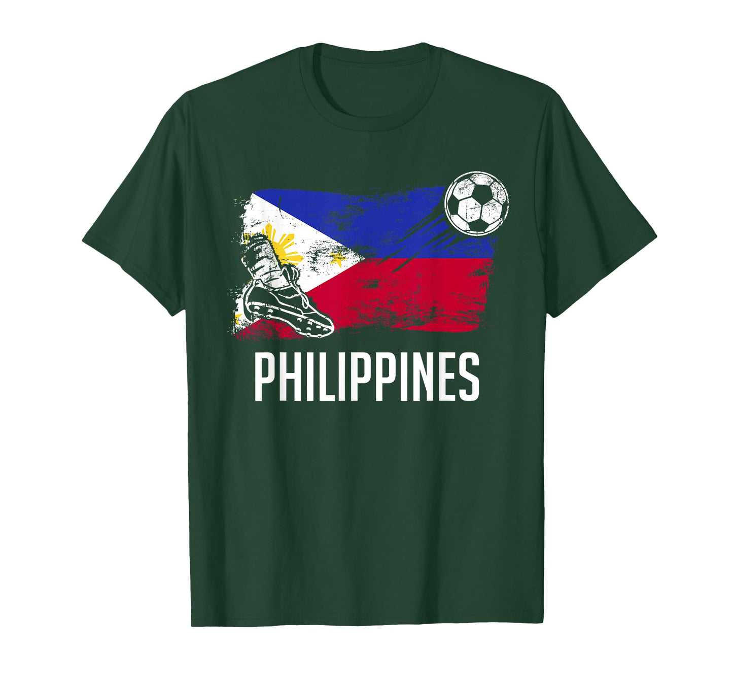 Philippines Flag Jersey Philippine Soccer Team Philippine T-Shirt