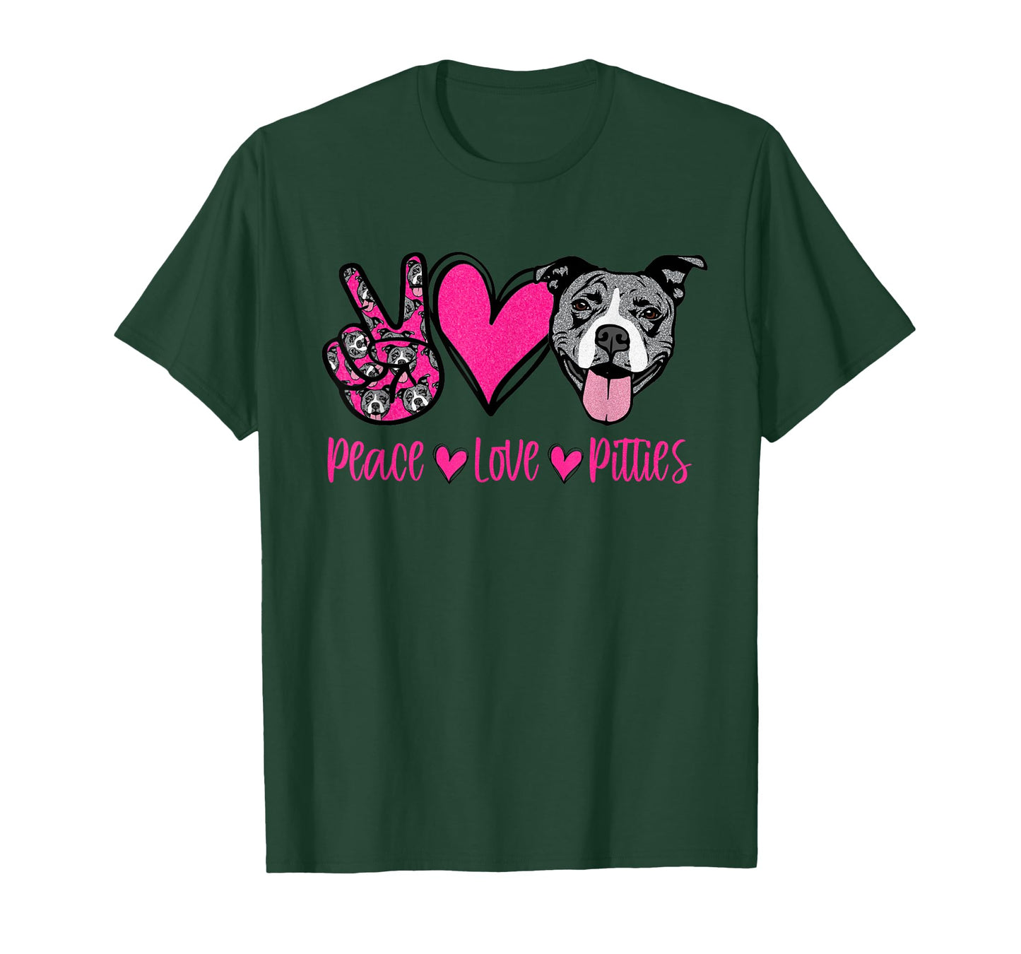 Pit Bull Lives Matter Pittie Puppy Dog Mom Ladies Pitbull T-Shirt Small