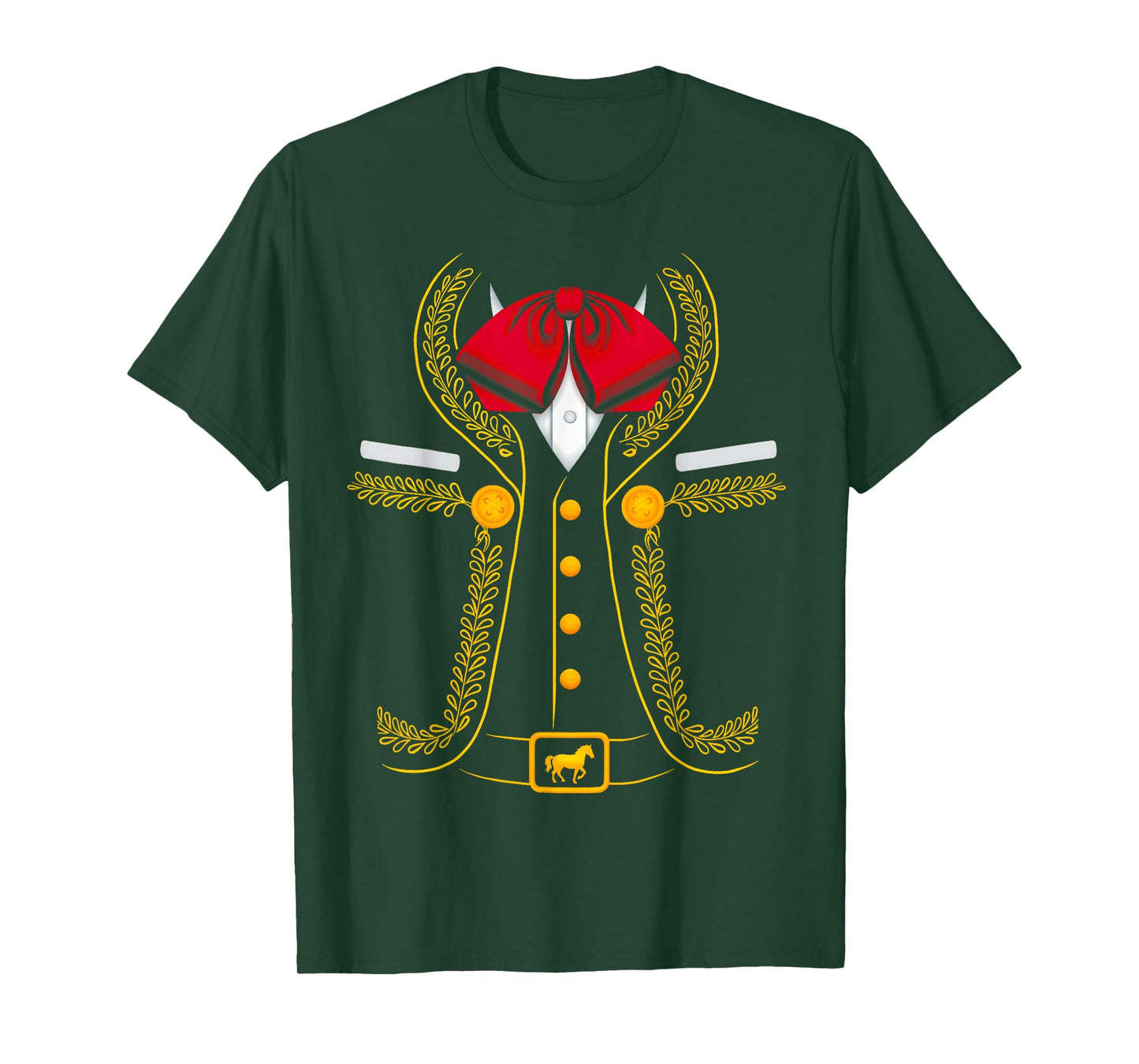 Mexican Mariachi Costume Funny Mexican Charro T-Shirt