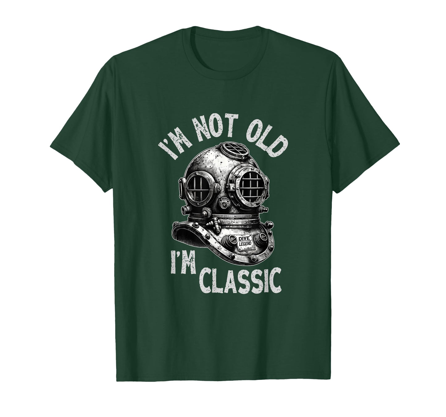 Scuba Diving Gear - I'm Not Old I'm Classic Funny Scuba Dive T-Shirt