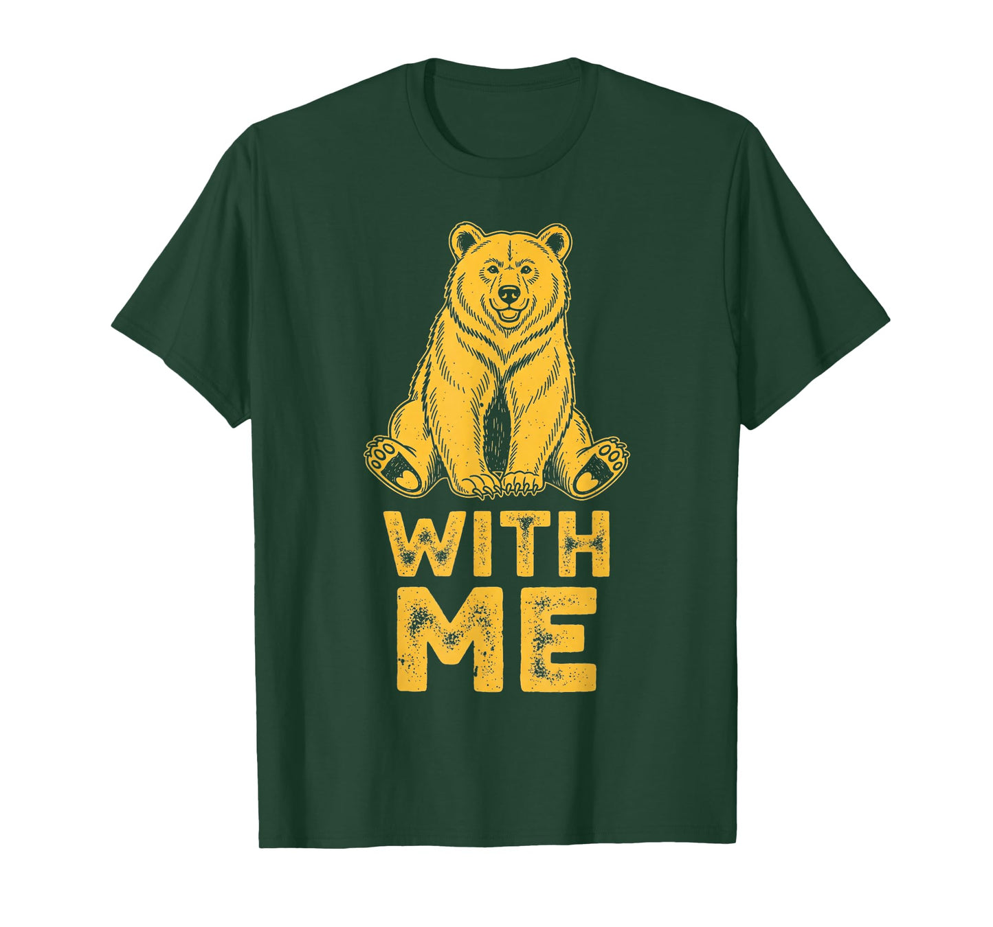Super Cute Bear Bear with Me Vintage Tops Vintage Tees T-Shirt