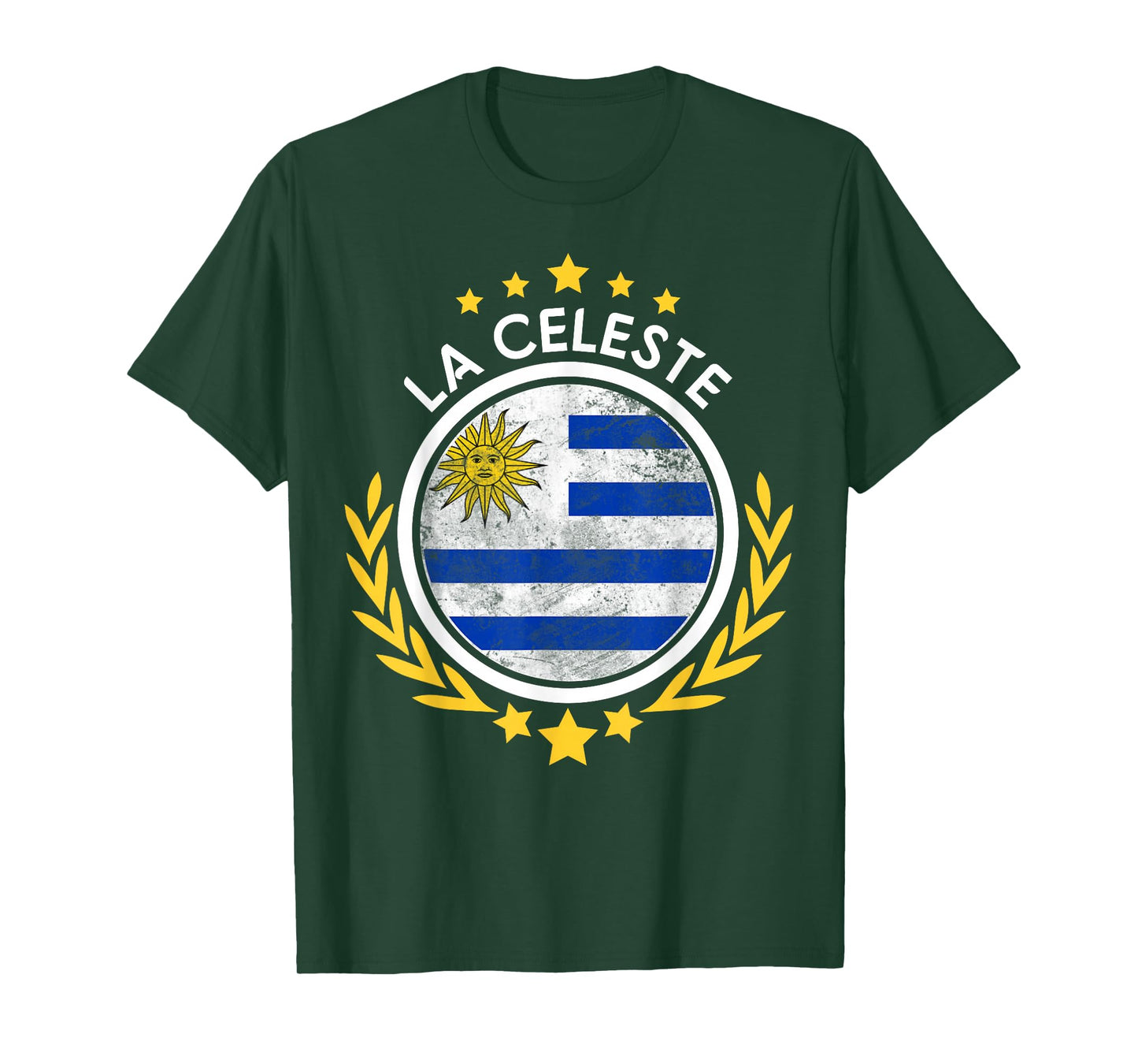 National Team Fan Wear Uruguay Soccer Fan T-Shirt