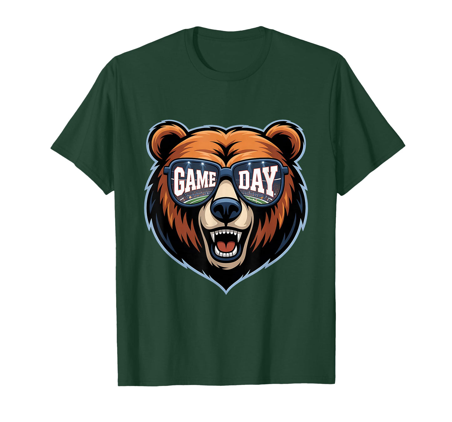 Game Day Bear Football Sports Fan T-Shirt