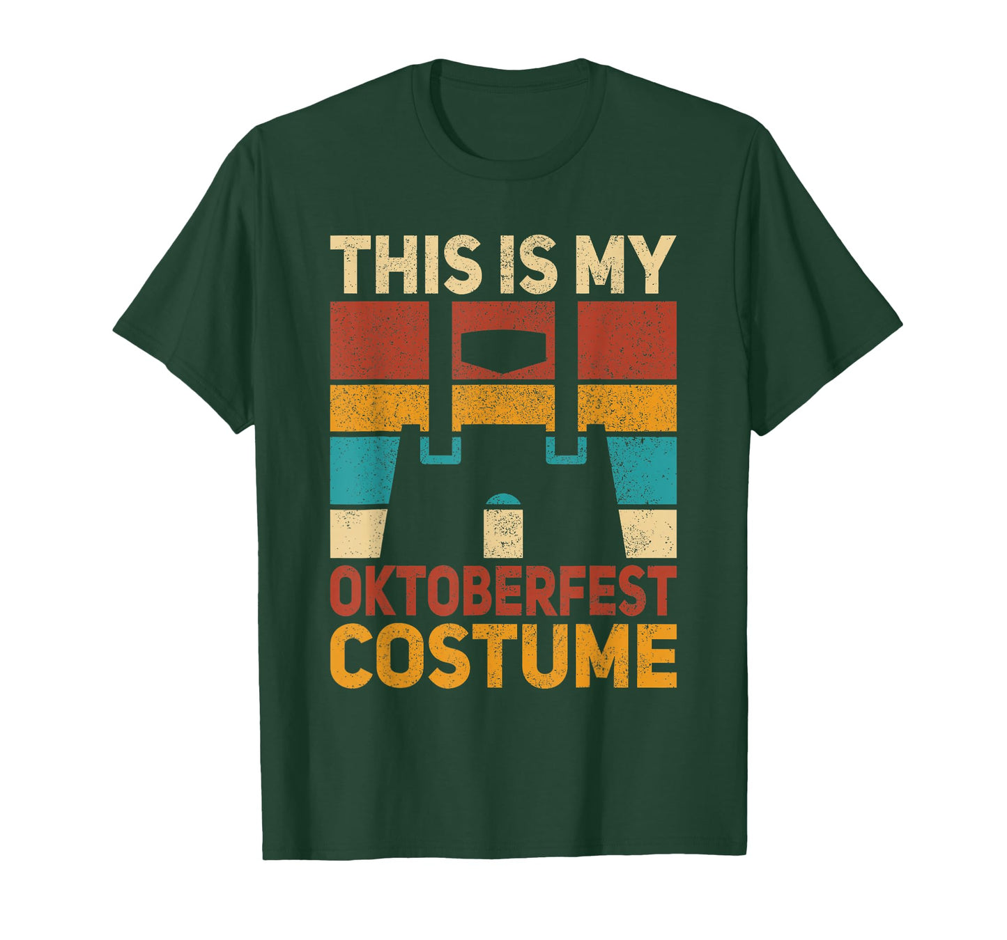 This is My Oktoberfest Costume Men German Lederhosen Outfit T-Shirt