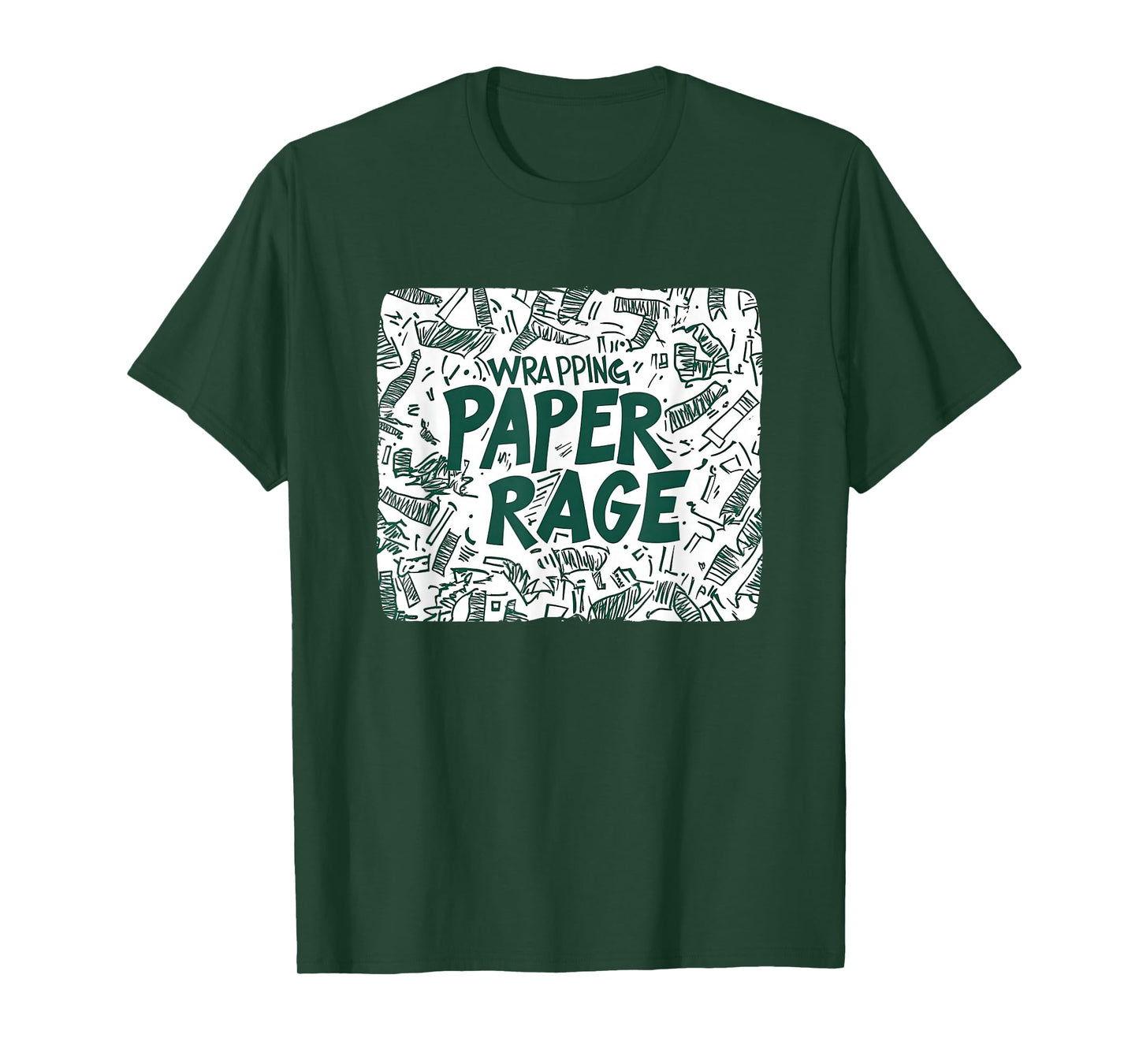Cool Wrapping Paper Rage Costume T-Shirt