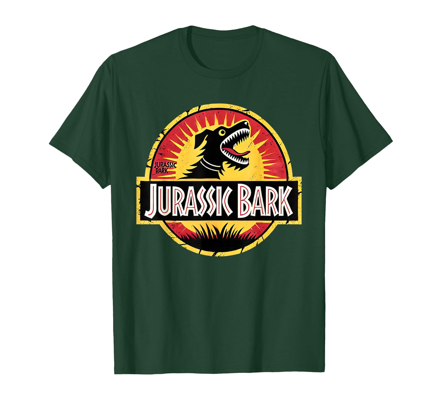 Jurassic Bark Dog Lover Funny Parody T-Shirt