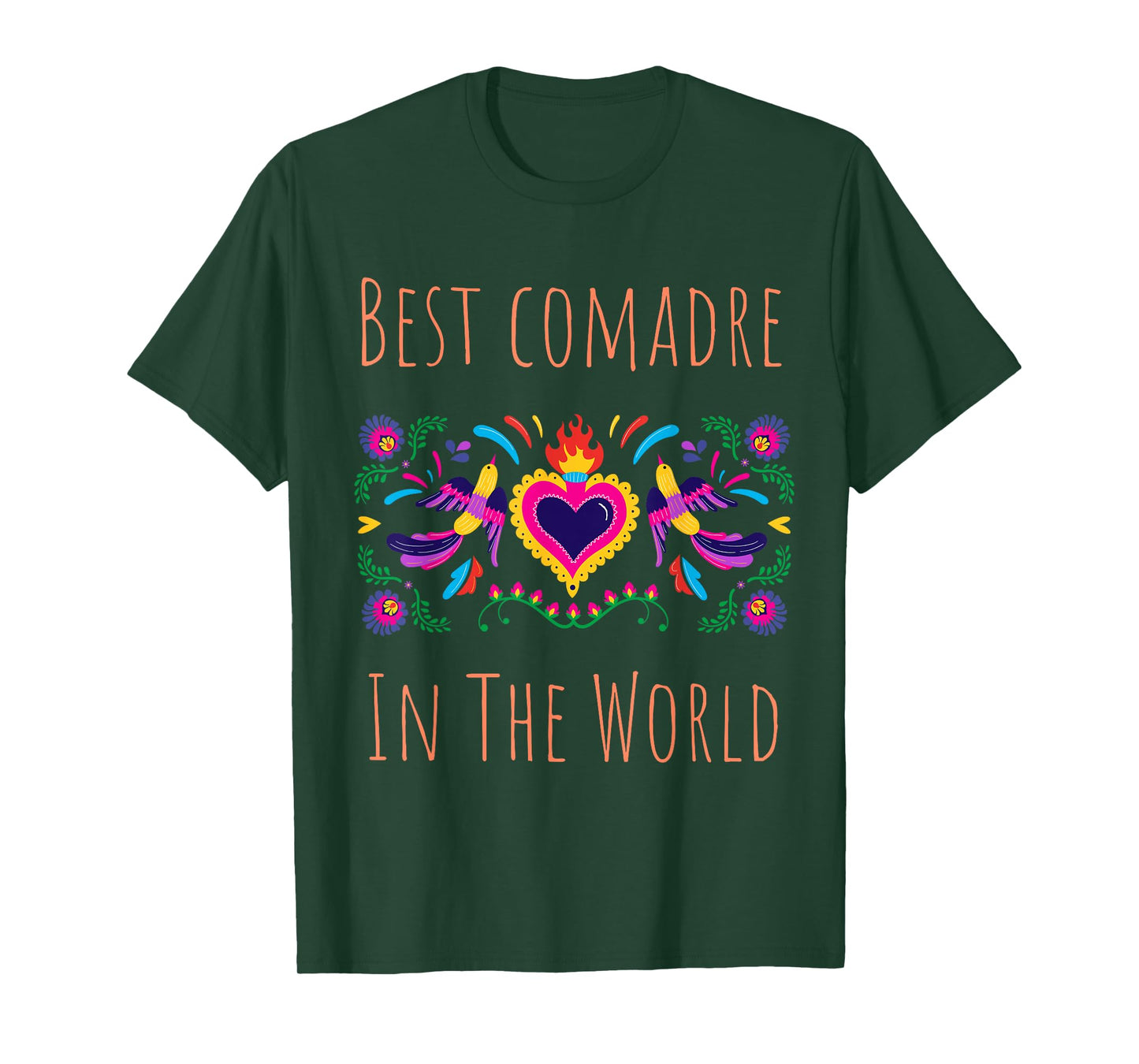 Regalos Para Best Comadre In The World Funny Spanish T-Shirt
