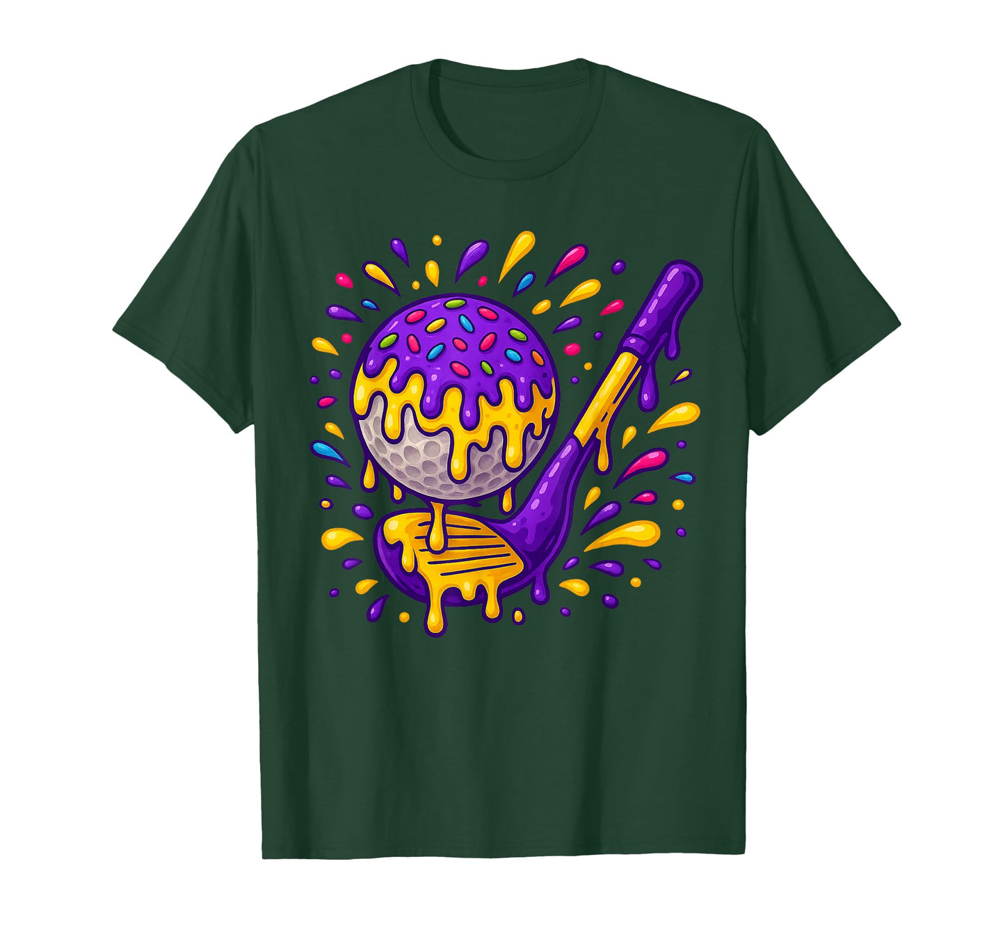 Golf Drip Team for Boys Ice Cream Cool T-Shirt