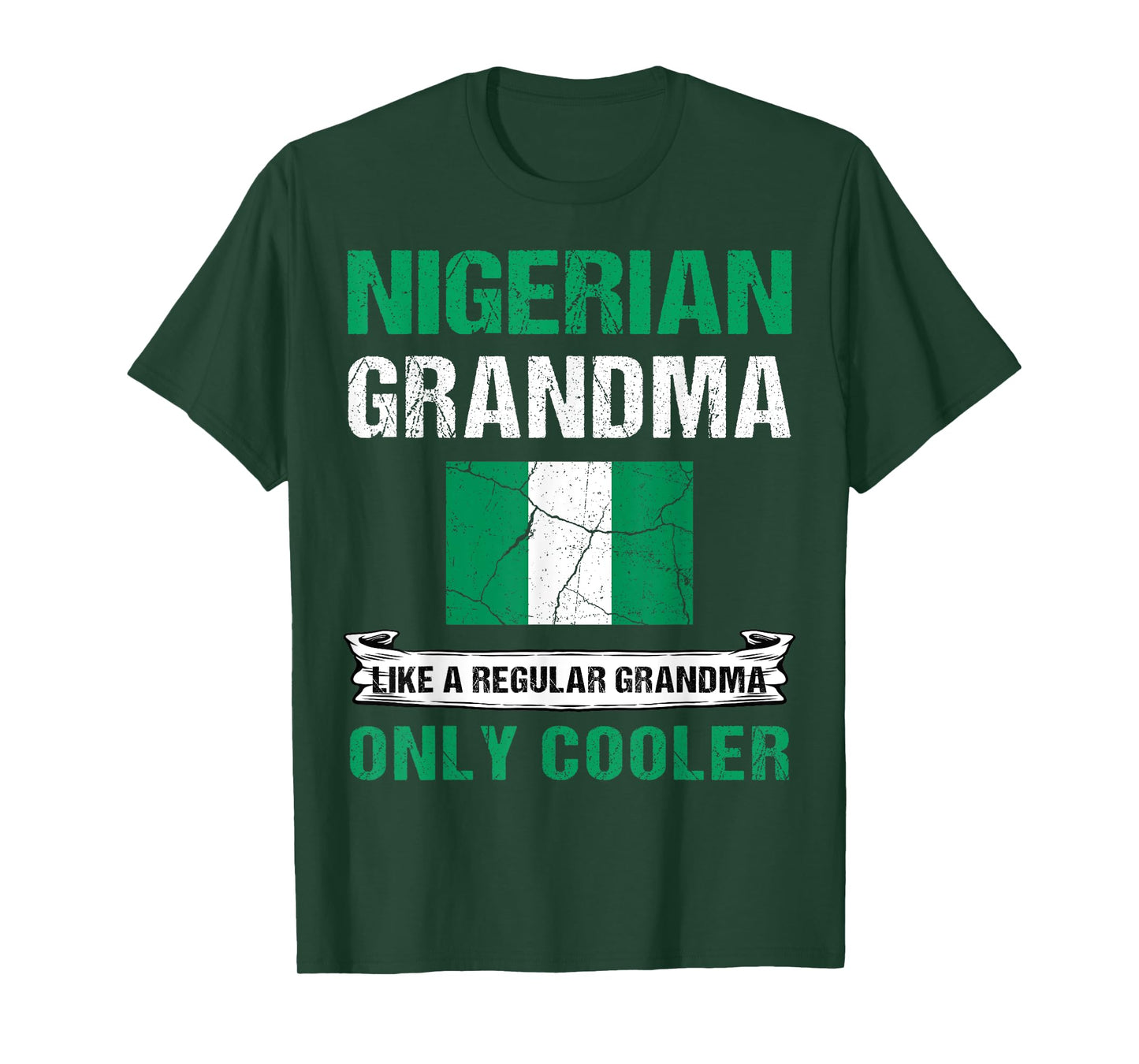 Nigerian Grandma Like A Normal Grandma Only Cooler Nigeria T-Shirt