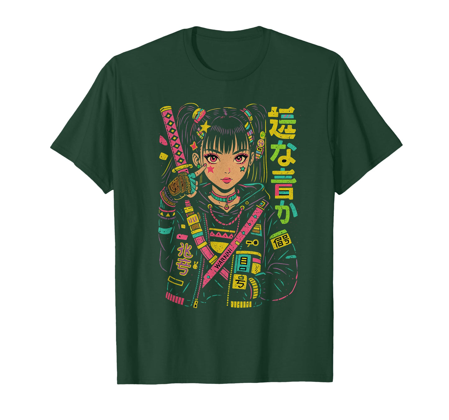 Japanese Streetwear Futuristic Retro Techwear | Anime Manga T-Shirt