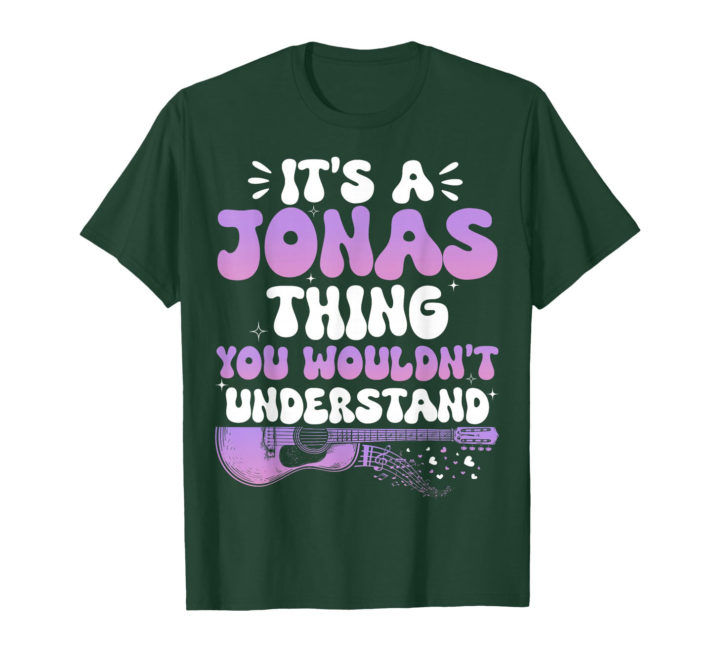 It's A Jonas Thing You Wouldn't Understand Jonas Groovy 80's T-Shirt