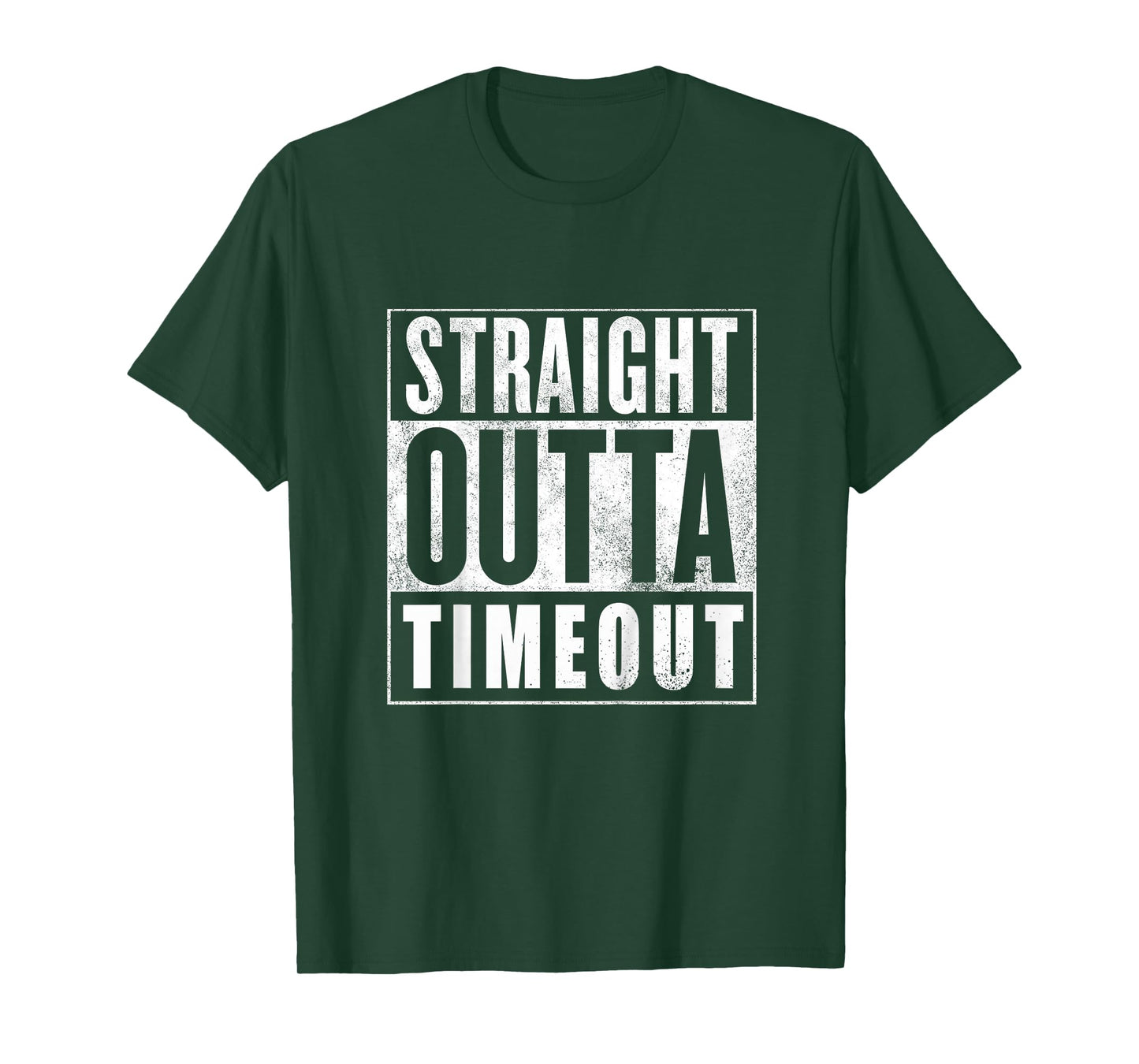 Kids Straight Outta Out of Timeout Time Toddler T-shirt T-Shirt